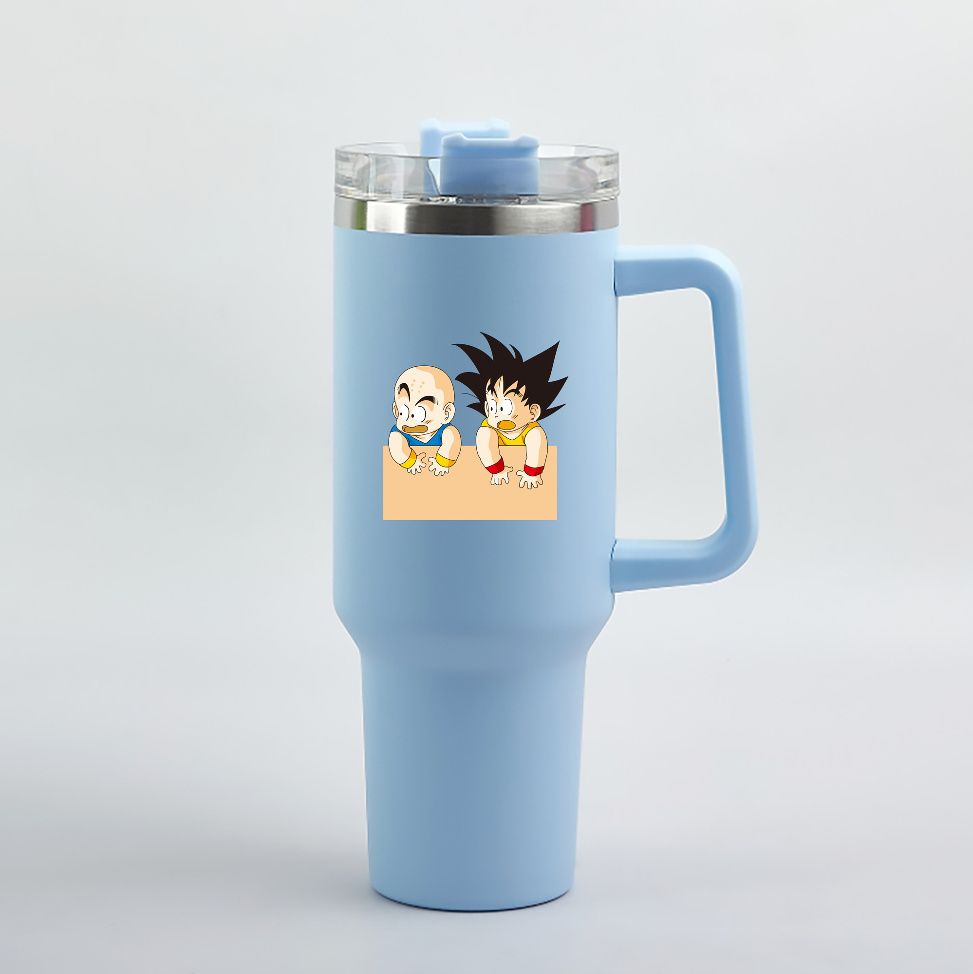 （画像用） ドラゴンボール 孫悟空（そん ごくう）Son Goku カカロット DRAGON BALL Kakarotto 1200mL車用タンブラー（カラープリント）