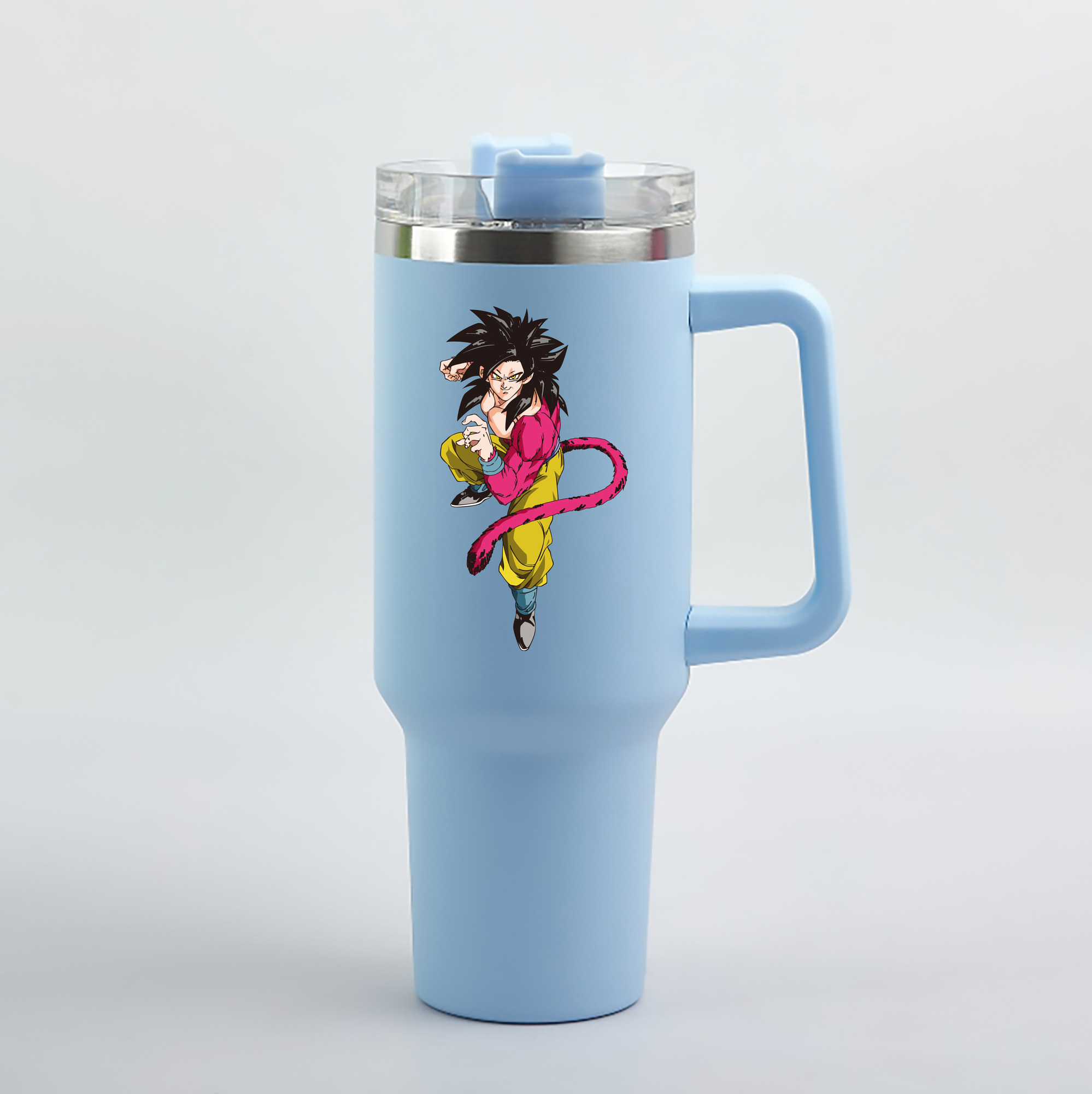 （画像用） ドラゴンボール 孫悟空（そん ごくう）Son Goku カカロット DRAGON BALL Kakarotto 1200mL車用タンブラー（カラープリント）