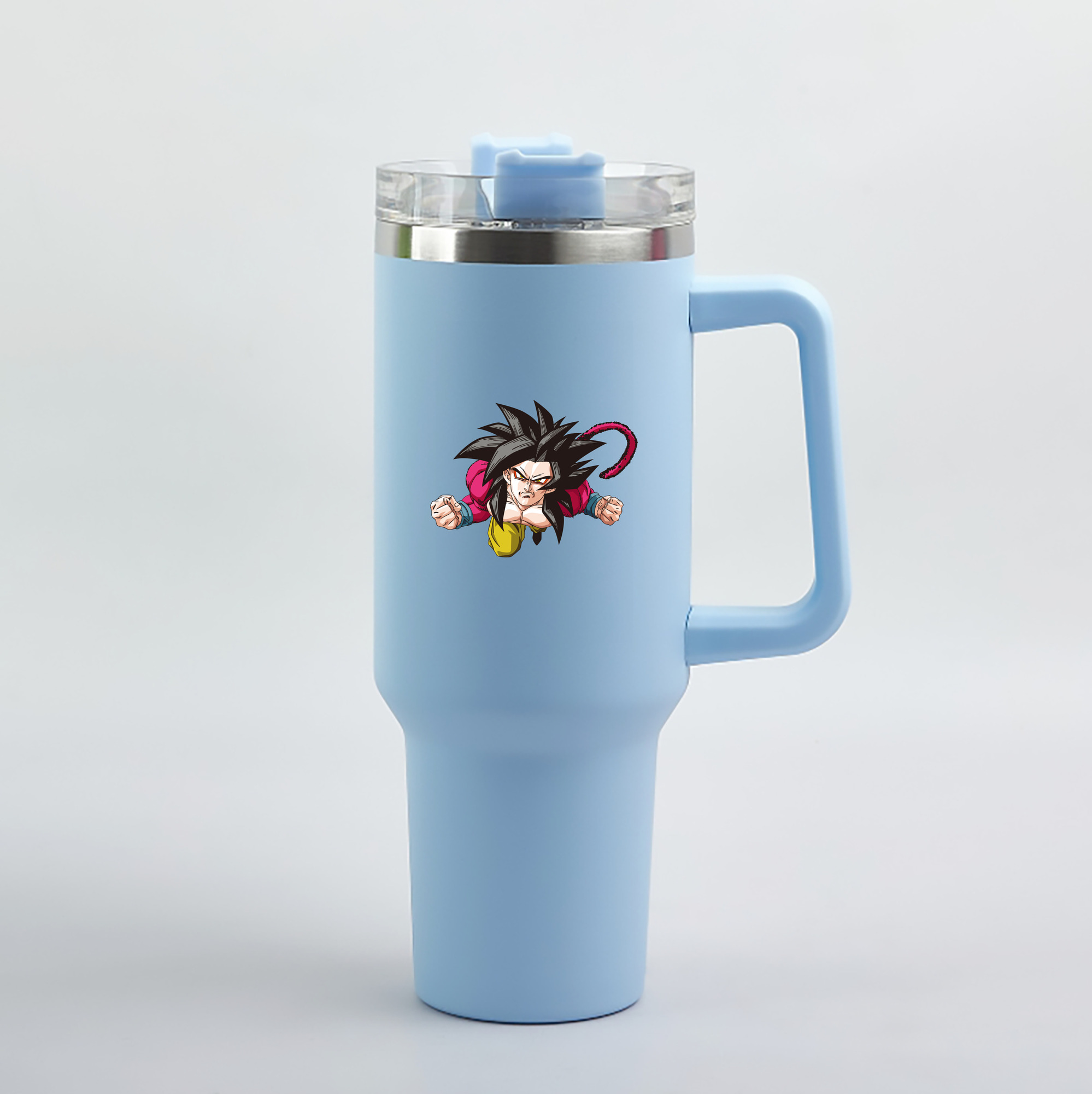 （画像用） ドラゴンボール 孫悟空（そん ごくう）Son Goku カカロット DRAGON BALL Kakarotto 1200mL車用タンブラー（カラープリント）