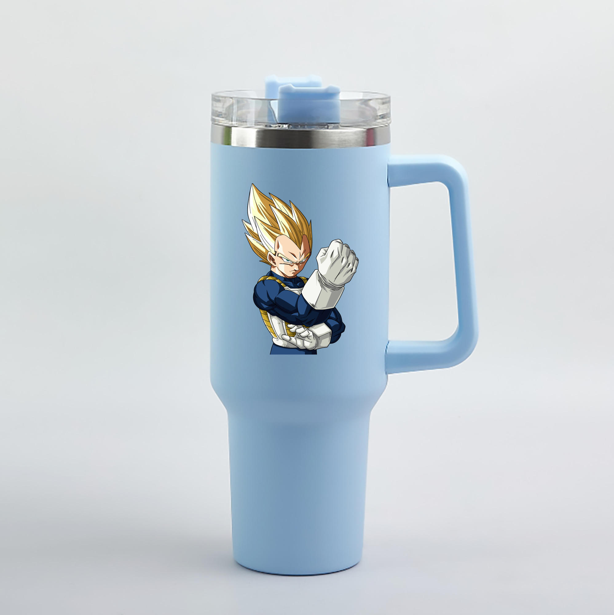 （画像用） ドラゴンボール ベジータ四世（Bejīta Yonsei）DRAGON BALL Vegeta IV 1200mL車用タンブラー（カラープリント）