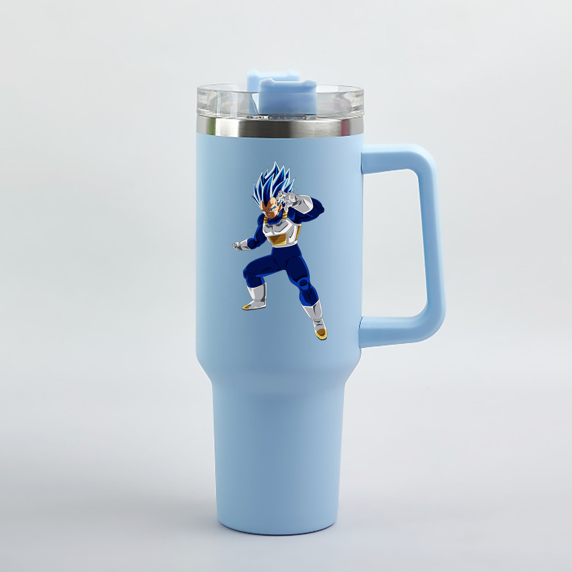 （画像用） ドラゴンボール ベジータ四世（Bejīta Yonsei）DRAGON BALL Vegeta IV 1200mL車用タンブラー（カラープリント）