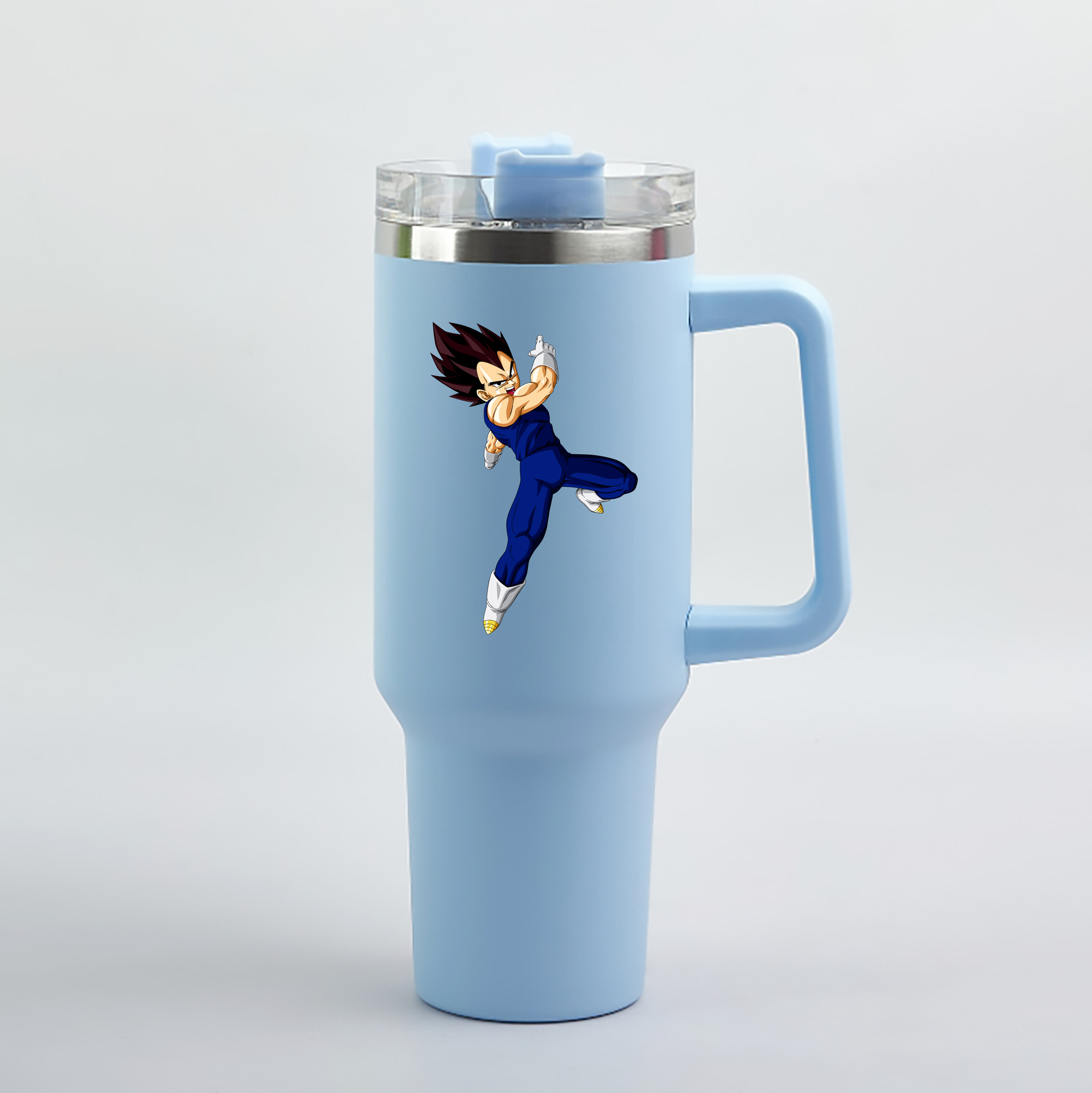 （画像用） ドラゴンボール ベジータ四世（Bejīta Yonsei）DRAGON BALL Vegeta IV 1200mL車用タンブラー（カラープリント）