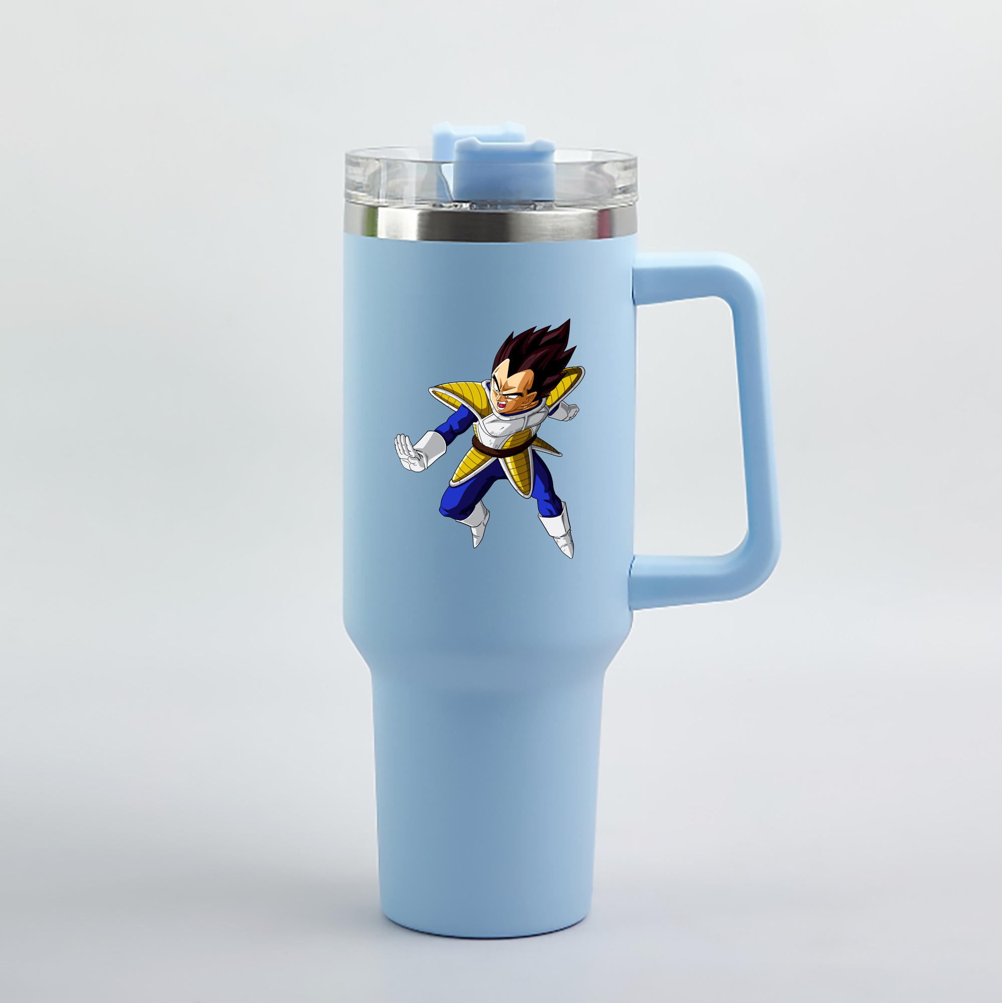 （画像用） ドラゴンボール ベジータ四世（Bejīta Yonsei）DRAGON BALL Vegeta IV 1200mL車用タンブラー（カラープリント）
