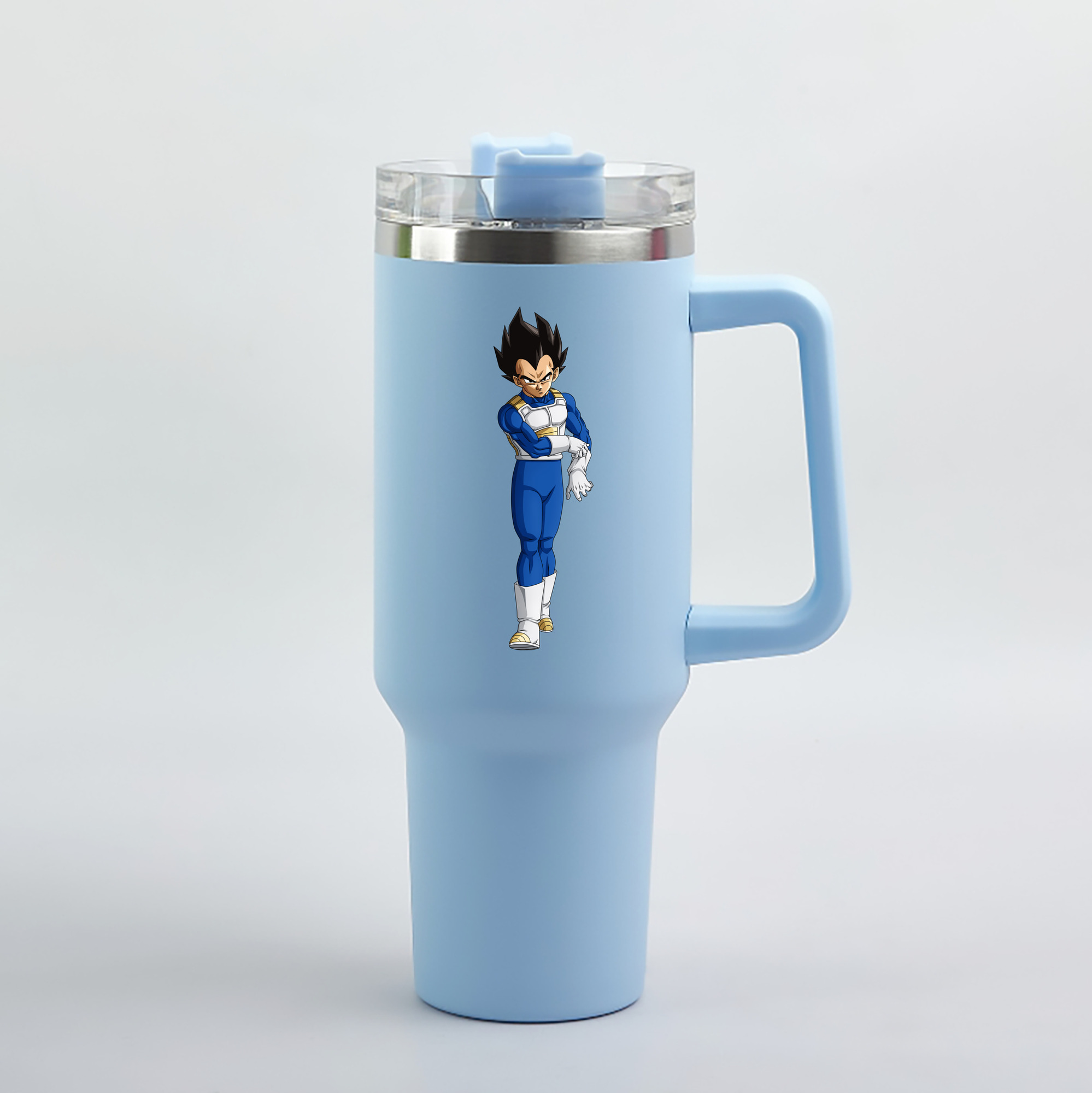 （画像用） ドラゴンボール ベジータ四世（Bejīta Yonsei）DRAGON BALL Vegeta IV 1200mL車用タンブラー（カラープリント）