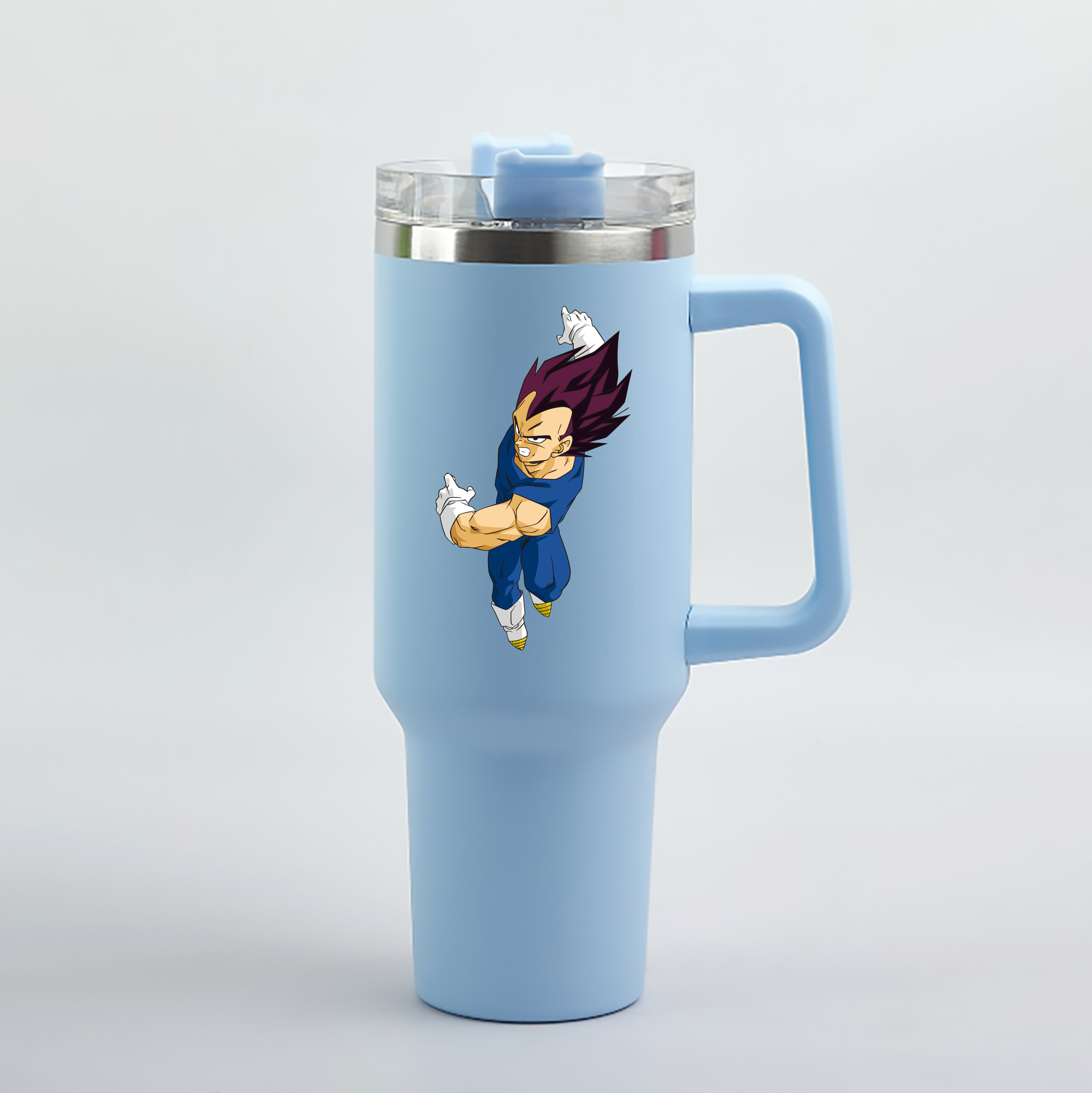 （画像用） ドラゴンボール ベジータ四世（Bejīta Yonsei）DRAGON BALL Vegeta IV 1200mL車用タンブラー（カラープリント）