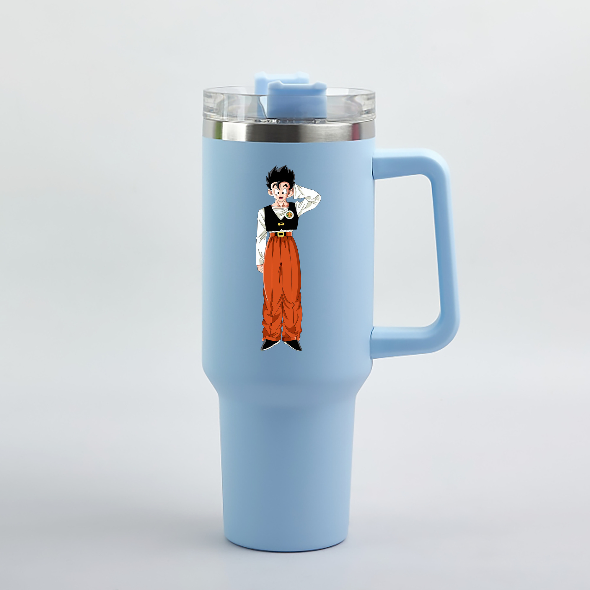（画像用） ドラゴンボール 孫 悟飯（そんごはん）DRAGON BALL Son Gohan 1200mL車用タンブラー（カラープリント）