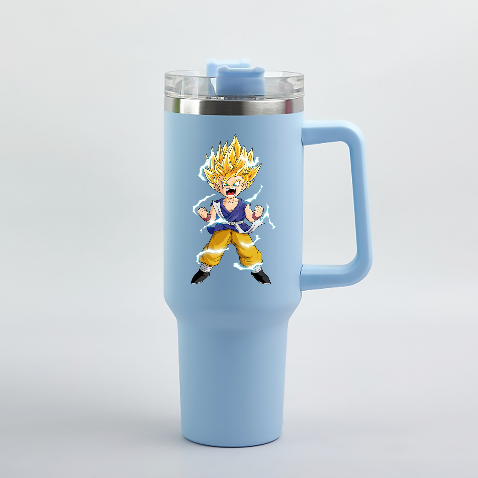 （画像用） ドラゴンボール 孫 悟飯（そんごはん）DRAGON BALL Son Gohan 1200mL車用タンブラー（カラープリント）