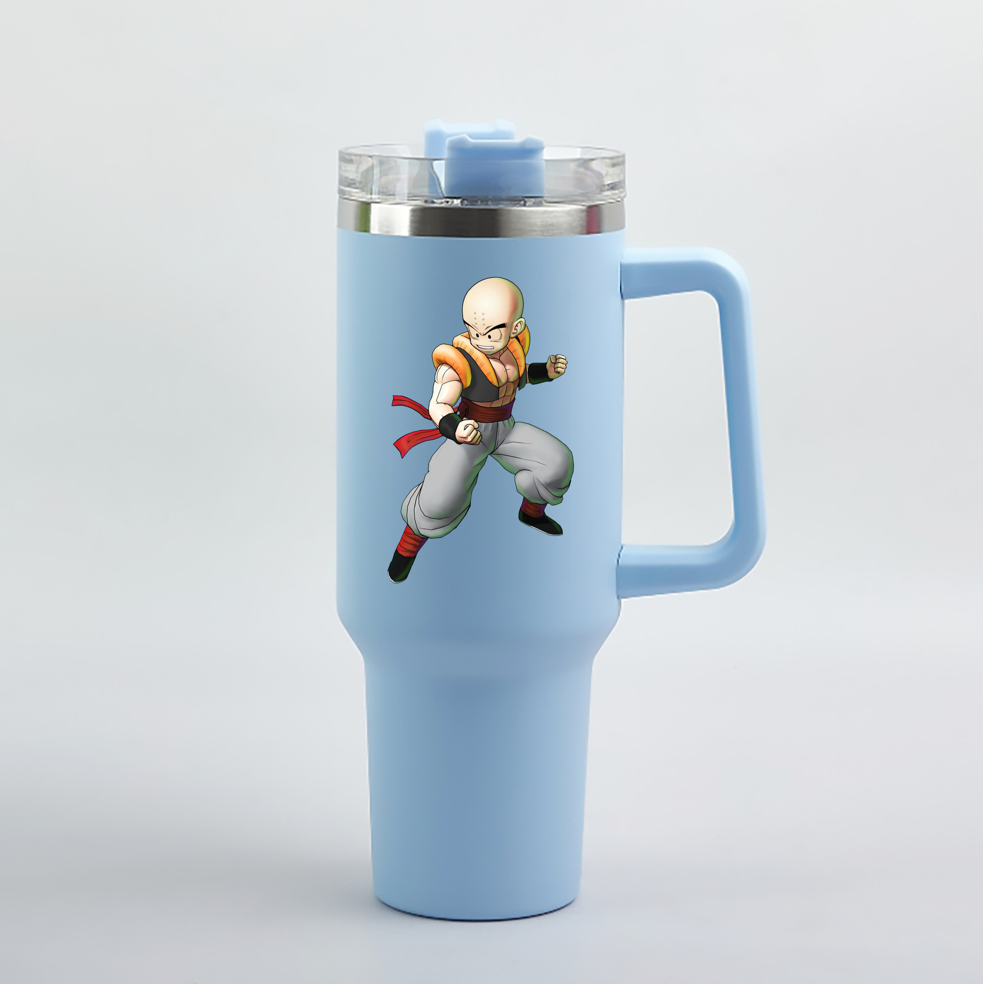 （画像用） ドラゴンボール クリリン DRAGON BALL krillin 1200mL車用タンブラー（カラープリント）