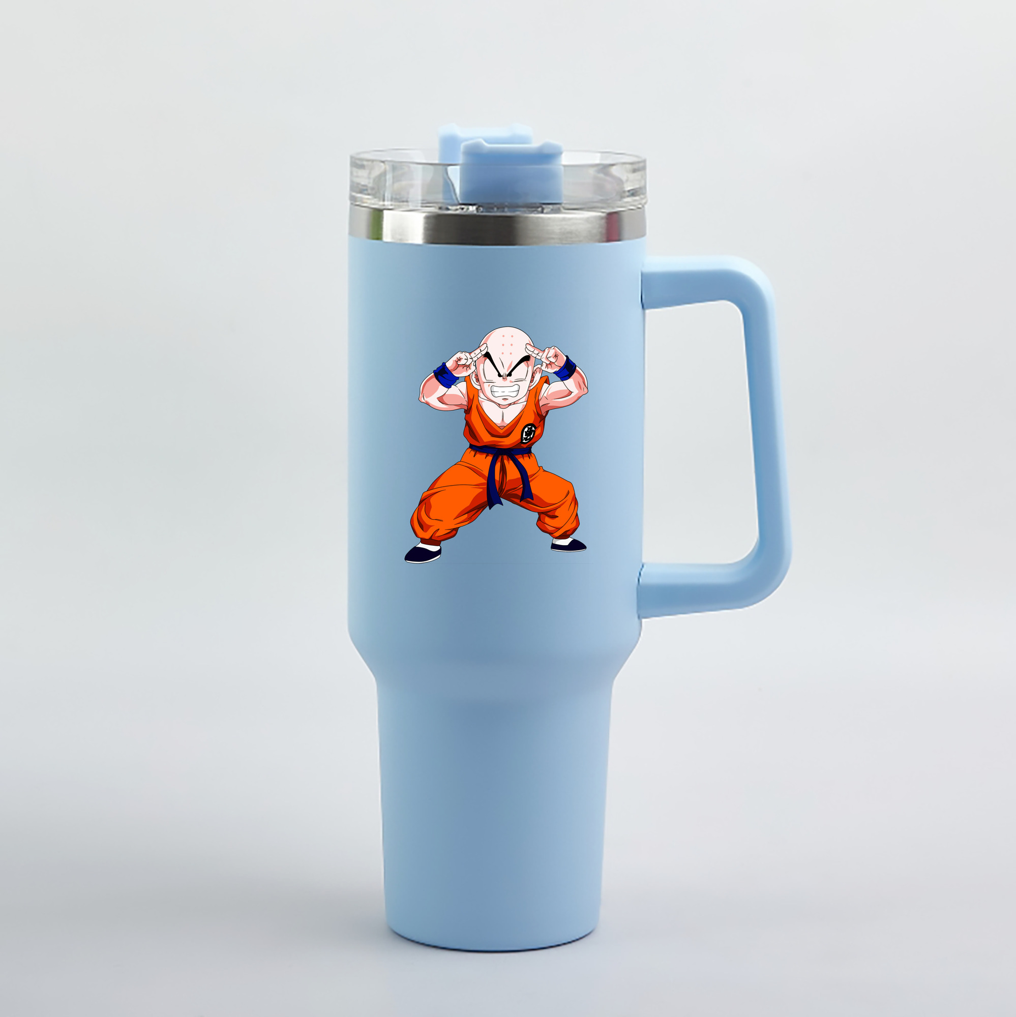（画像用） ドラゴンボール クリリン DRAGON BALL krillin 1200mL車用タンブラー（カラープリント）