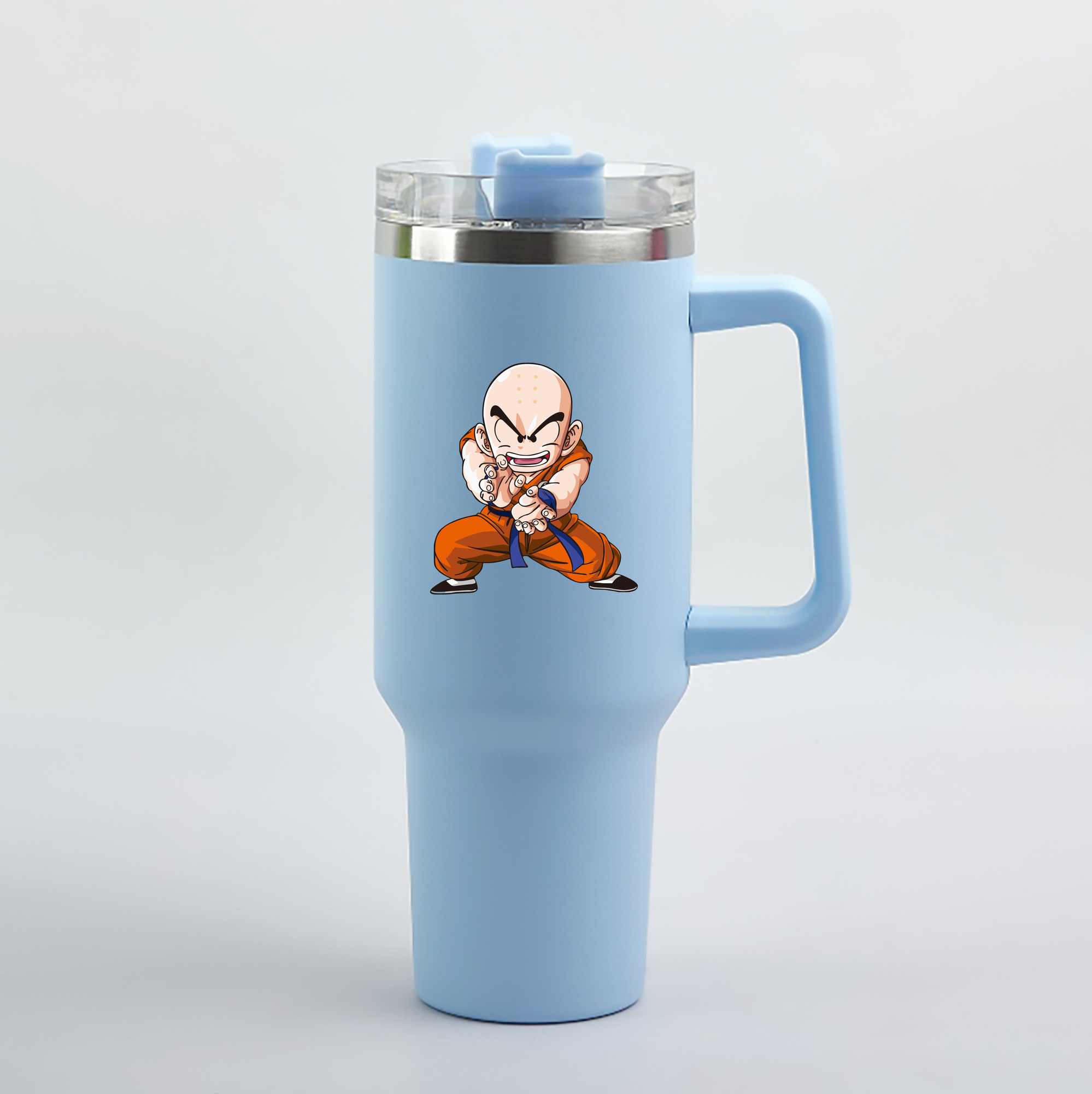 （画像用） ドラゴンボール クリリン DRAGON BALL krillin 1200mL車用タンブラー（カラープリント）