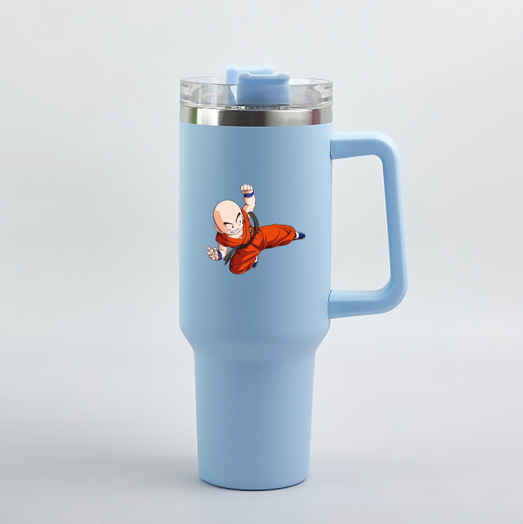 （画像用） ドラゴンボール クリリン DRAGON BALL krillin 1200mL車用タンブラー（カラープリント）