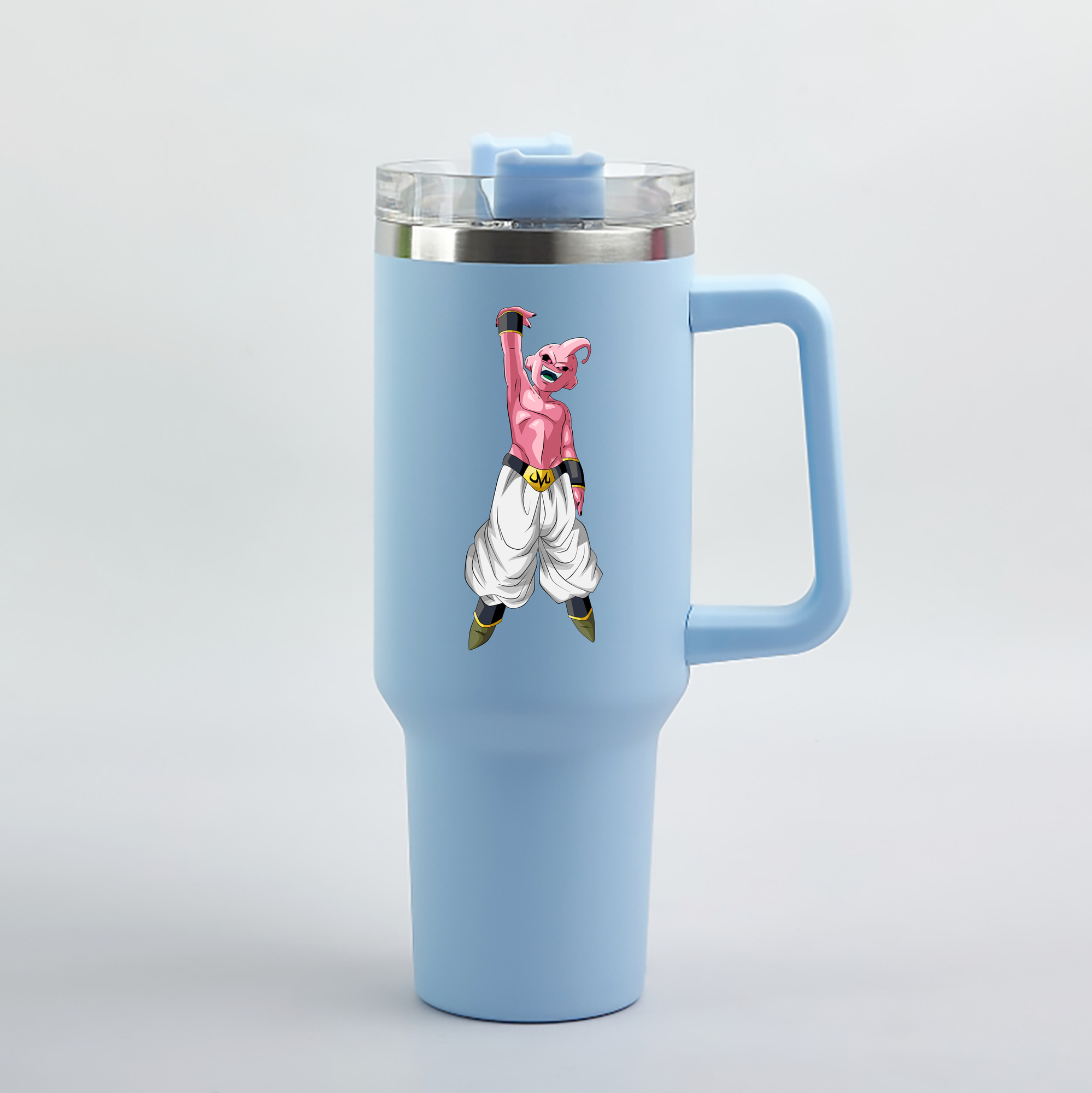 （画像用） ドラゴンボール 魔人ブウ DRAGON BALL Majin Buu 1200mL車用タンブラー（カラープリント）
