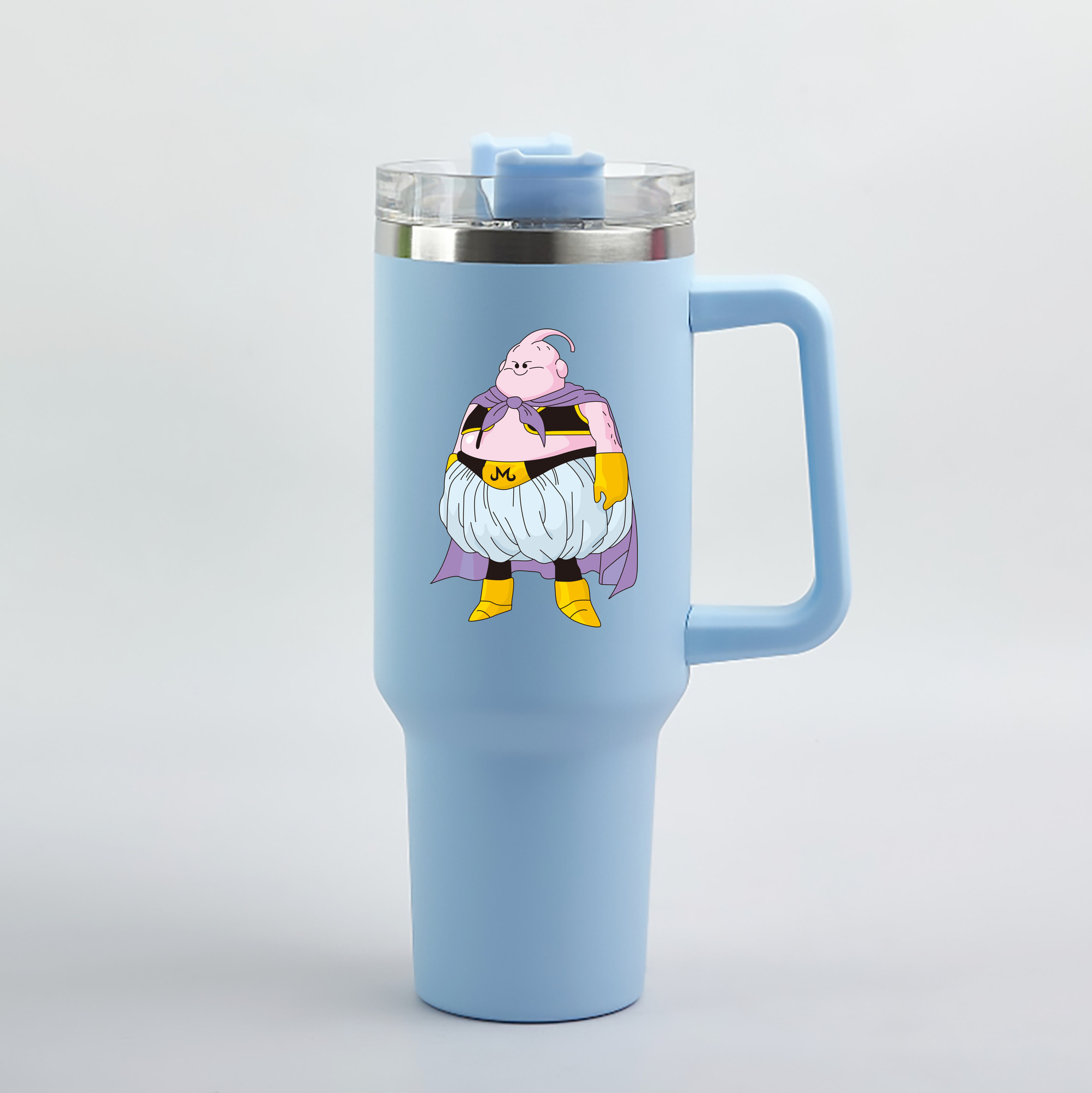 （画像用） ドラゴンボール 魔人ブウ DRAGON BALL Majin Buu 1200mL車用タンブラー（カラープリント）
