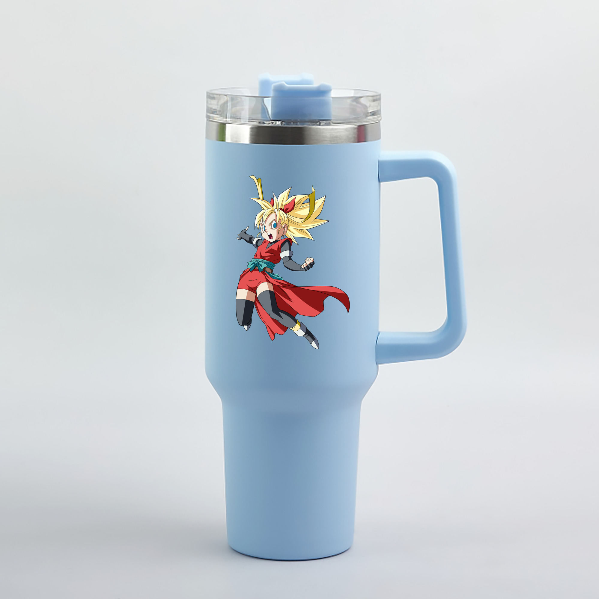 （画像用） ドラゴンボール カリフラ DRAGON BALL Caulifla 1200mL車用タンブラー（カラープリント）