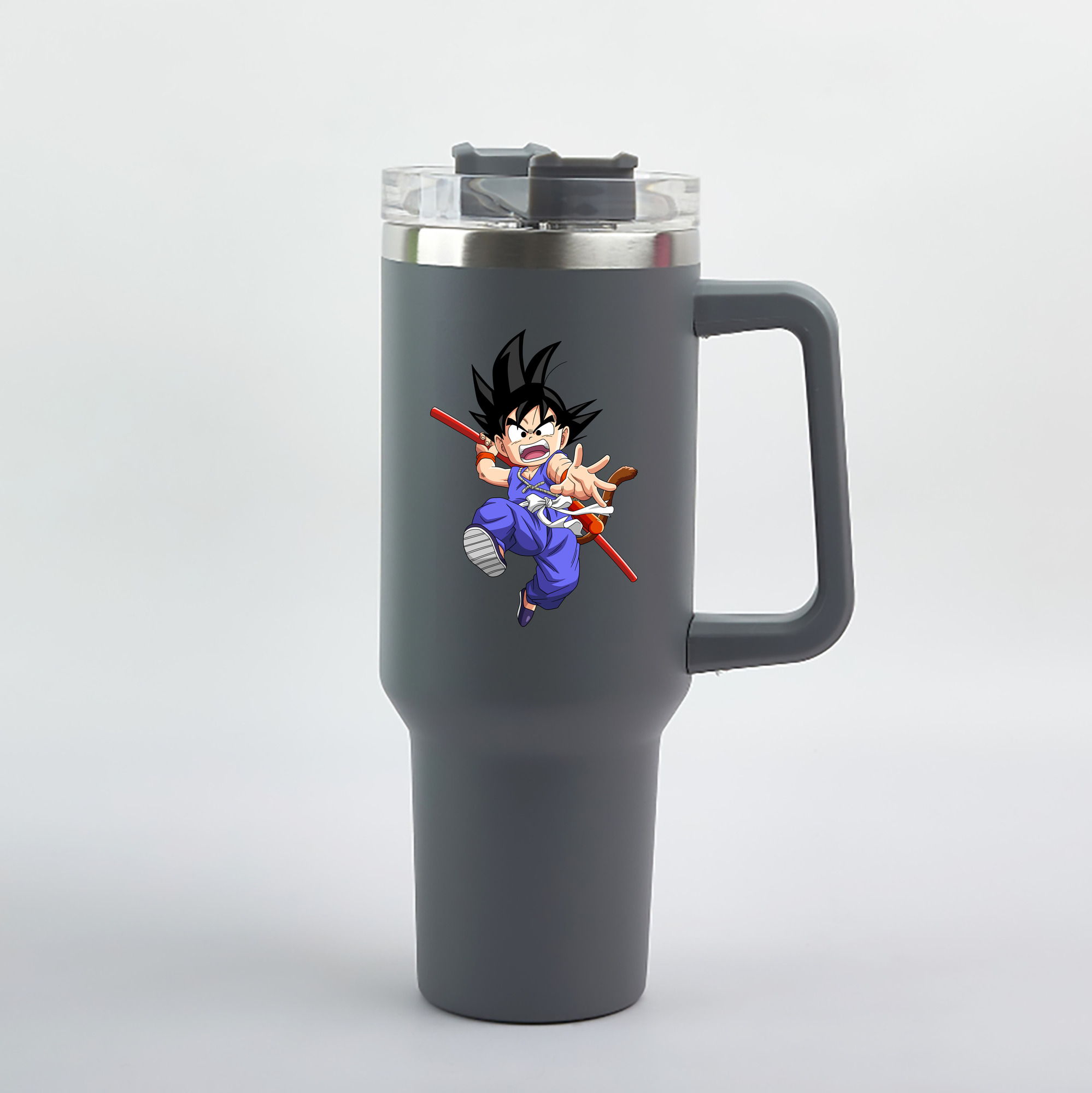 （画像用） ドラゴンボール 孫悟空（そん ごくう）Son Goku カカロット DRAGON BALL Kakarotto 1200mL車用タンブラー（カラープリント）