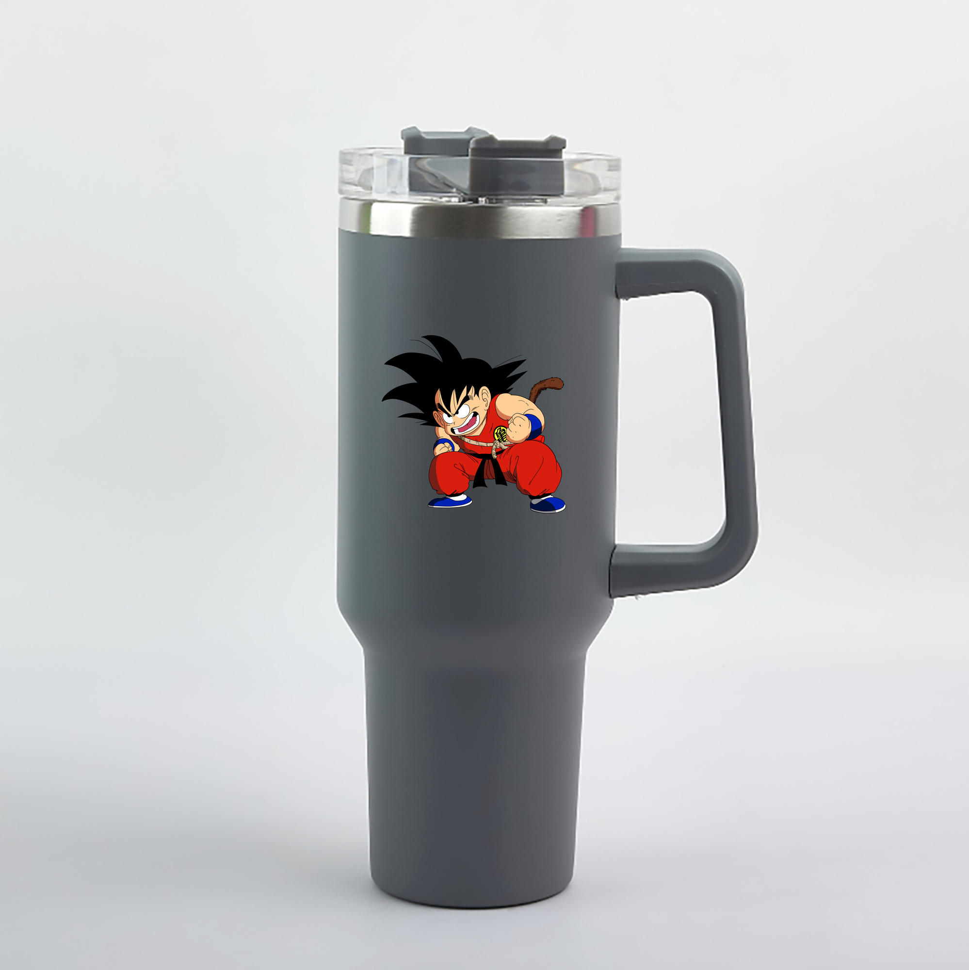（画像用） ドラゴンボール 孫悟空（そん ごくう）Son Goku カカロット DRAGON BALL Kakarotto 1200mL車用タンブラー（カラープリント）