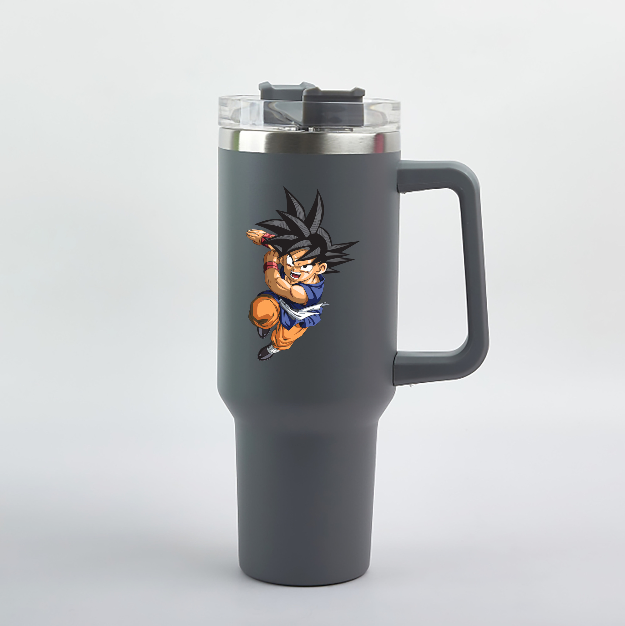 （画像用） ドラゴンボール 孫悟空（そん ごくう）Son Goku カカロット DRAGON BALL Kakarotto 1200mL車用タンブラー（カラープリント）