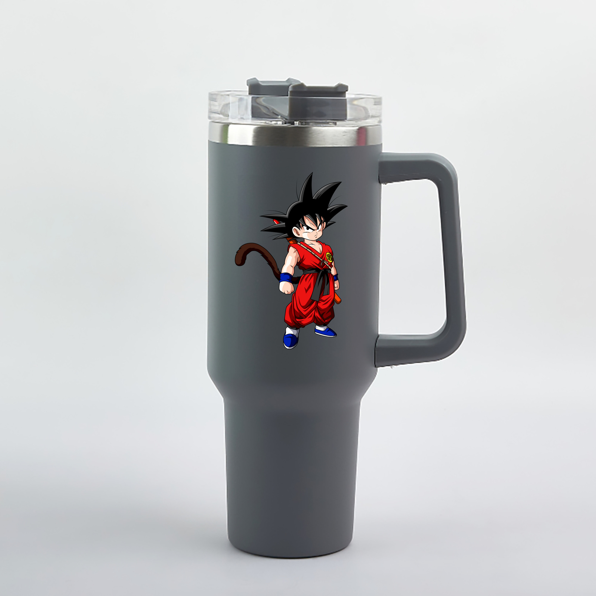 （画像用） ドラゴンボール 孫悟空（そん ごくう）Son Goku カカロット DRAGON BALL Kakarotto 1200mL車用タンブラー（カラープリント）