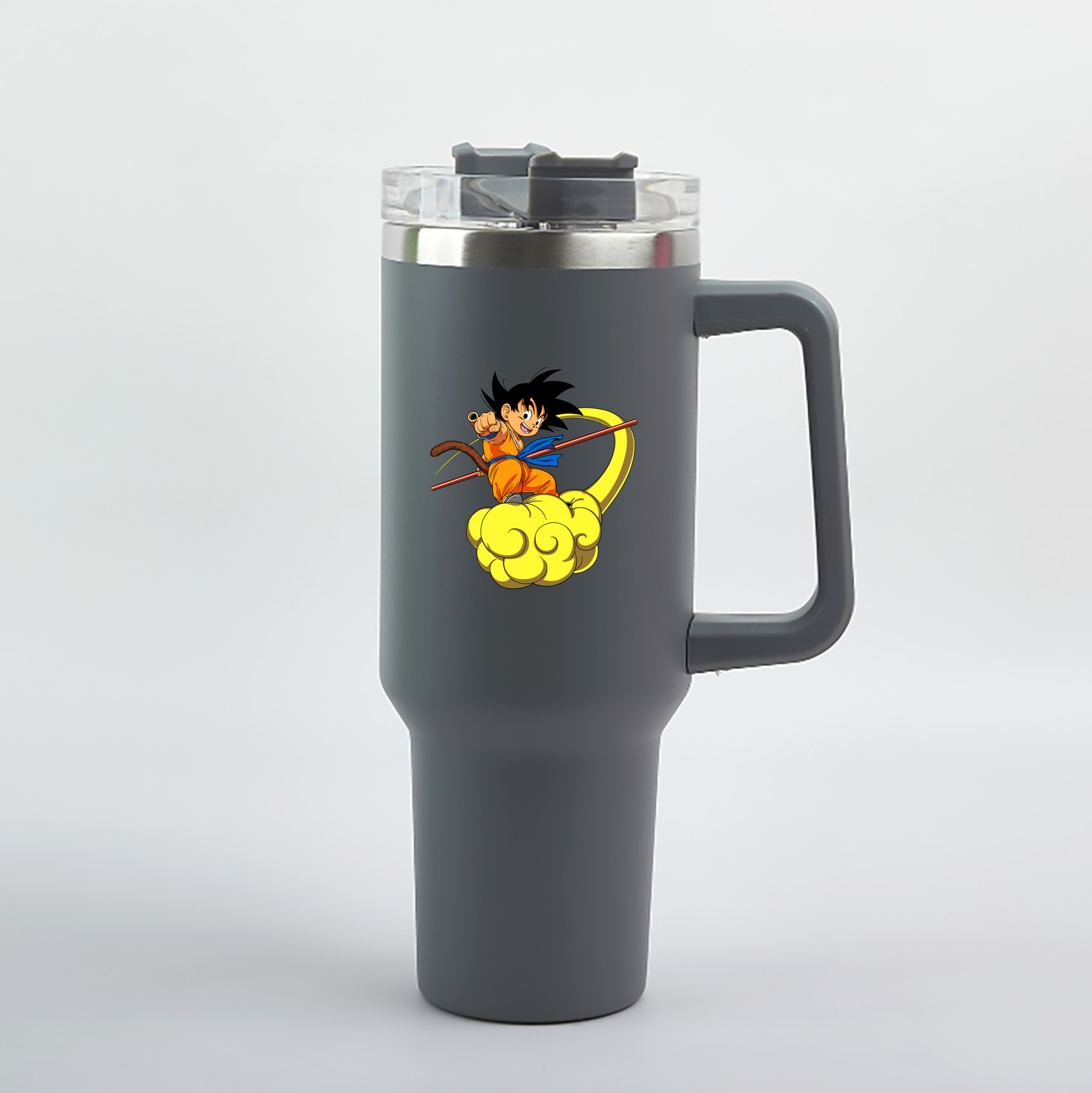 （画像用） ドラゴンボール 孫悟空（そん ごくう）Son Goku カカロット DRAGON BALL Kakarotto 1200mL車用タンブラー（カラープリント）
