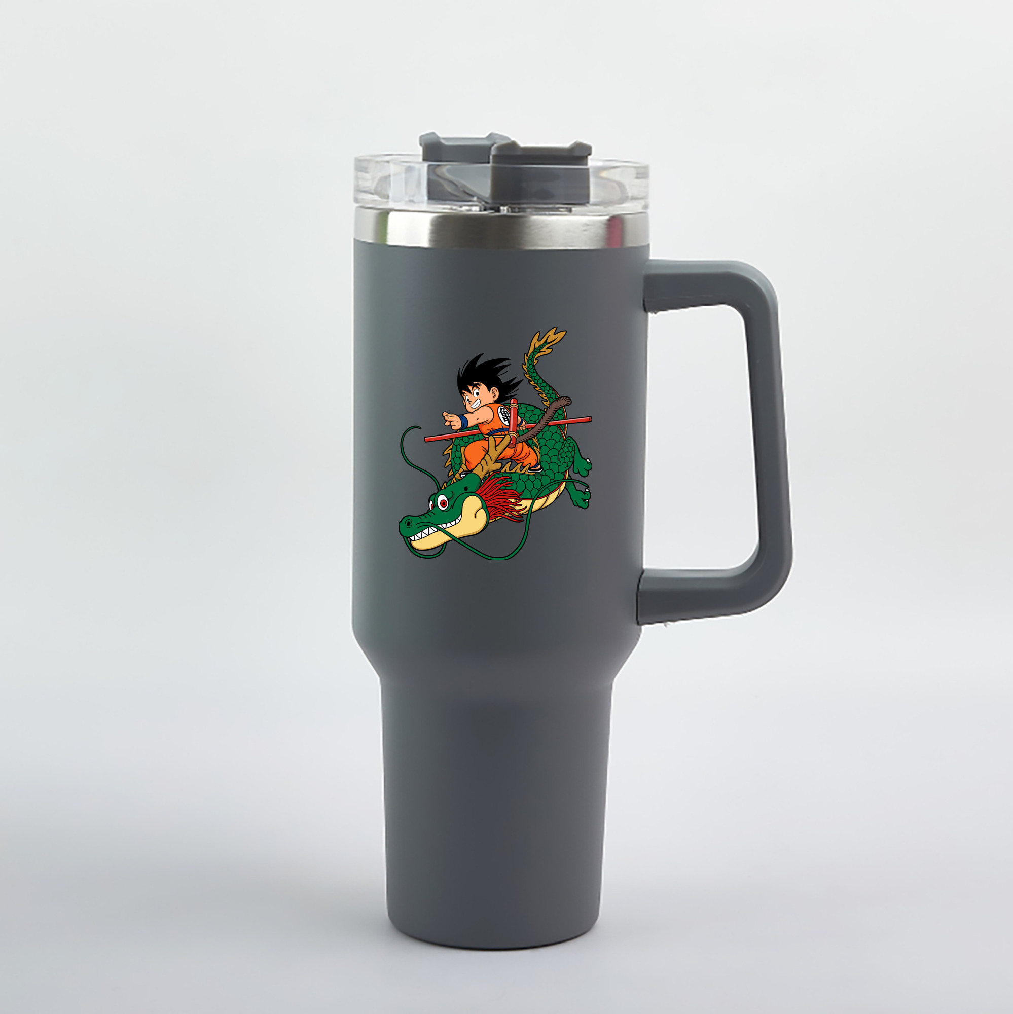 （画像用） ドラゴンボール 孫悟空（そん ごくう）Son Goku カカロット DRAGON BALL Kakarotto 1200mL車用タンブラー（カラープリント）