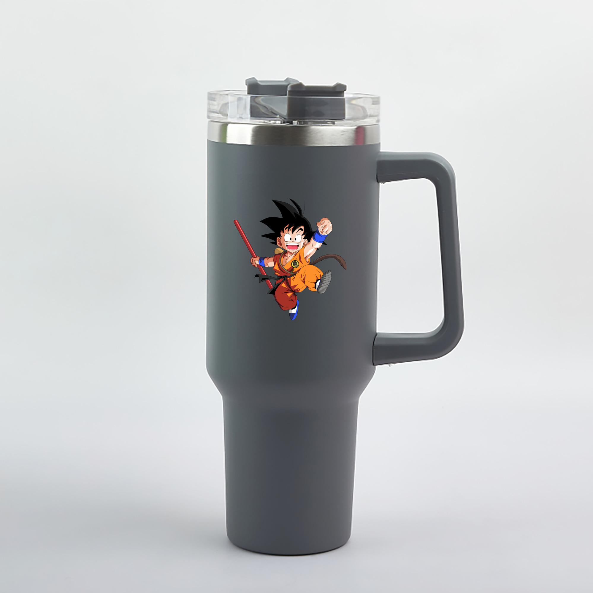 （画像用） ドラゴンボール 孫悟空（そん ごくう）Son Goku カカロット DRAGON BALL Kakarotto 1200mL車用タンブラー（カラープリント）