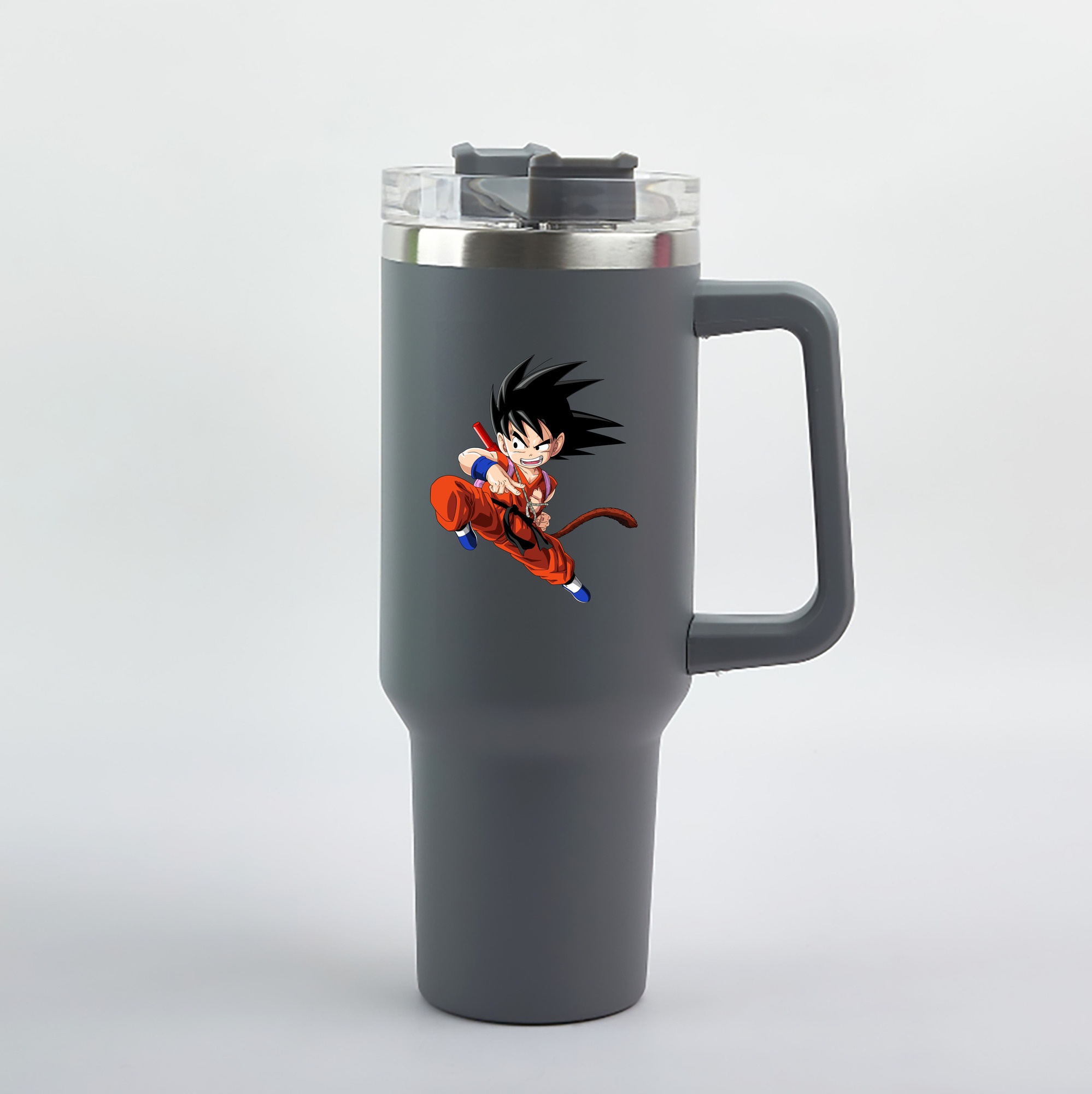 （画像用） ドラゴンボール 孫悟空（そん ごくう）Son Goku カカロット DRAGON BALL Kakarotto 1200mL車用タンブラー（カラープリント）