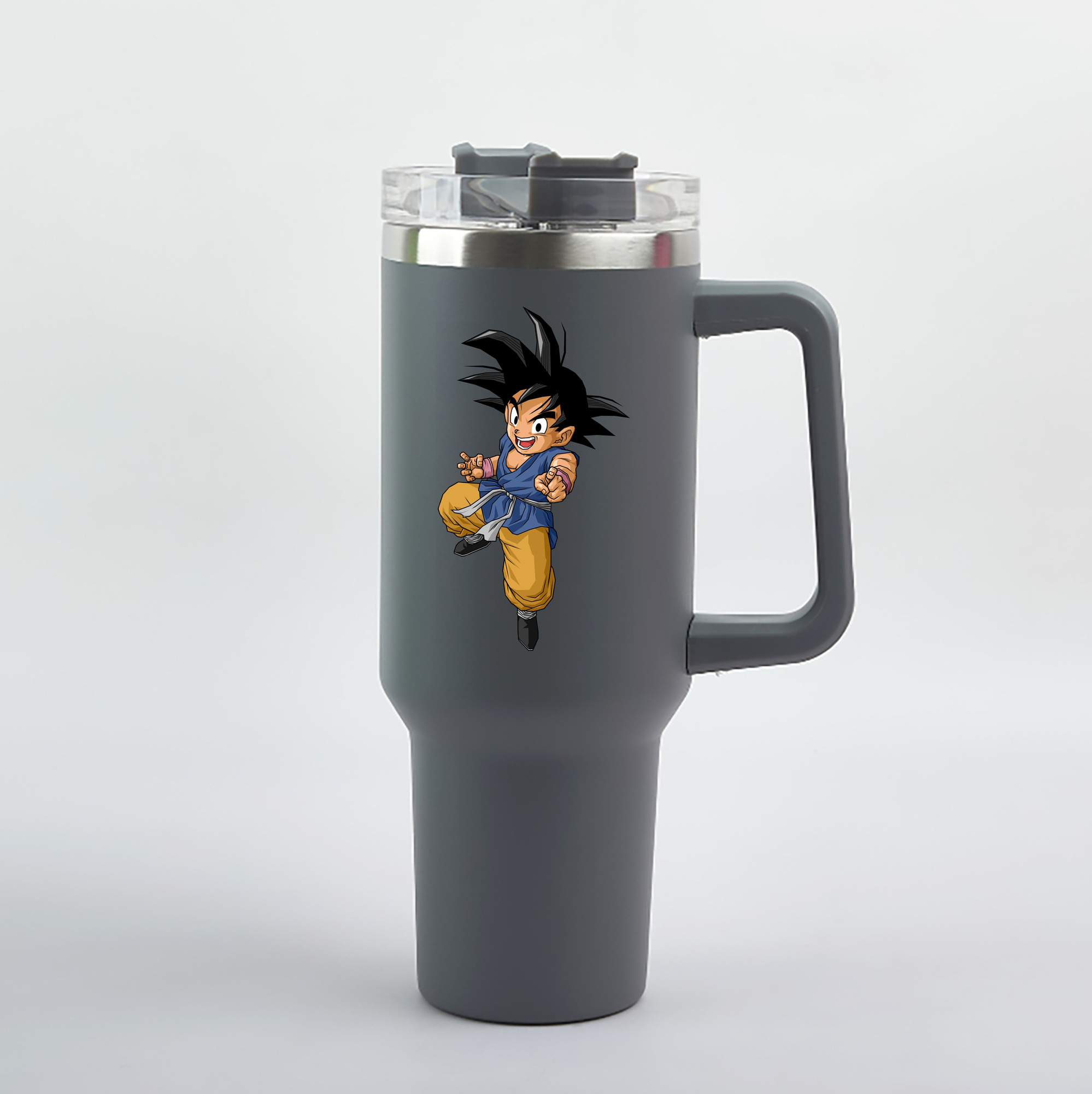 （画像用） ドラゴンボール 孫悟空（そん ごくう）Son Goku カカロット DRAGON BALL Kakarotto 1200mL車用タンブラー（カラープリント）