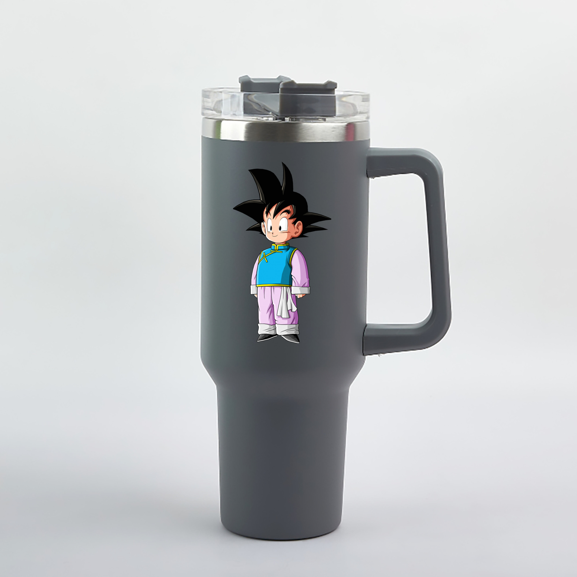 （画像用） ドラゴンボール 孫悟空（そん ごくう）Son Goku カカロット DRAGON BALL Kakarotto 1200mL車用タンブラー（カラープリント）