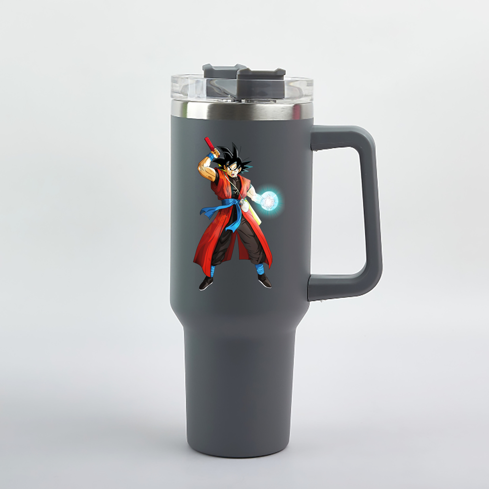（画像用） ドラゴンボール 孫悟空（そん ごくう）Son Goku カカロット DRAGON BALL Kakarotto 1200mL車用タンブラー（カラープリント）