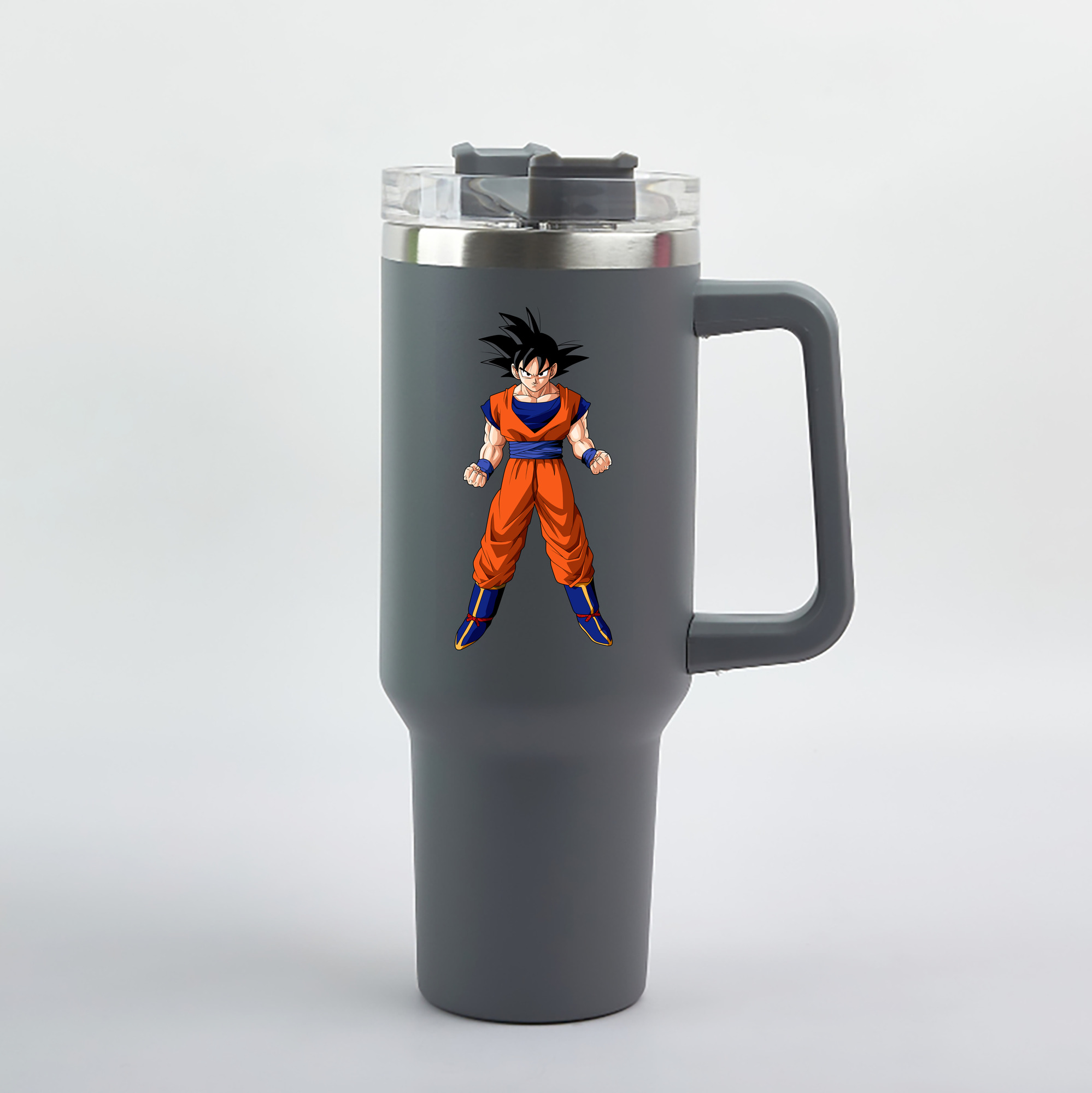 （画像用） ドラゴンボール 孫悟空（そん ごくう）Son Goku カカロット DRAGON BALL Kakarotto 1200mL車用タンブラー（カラープリント）