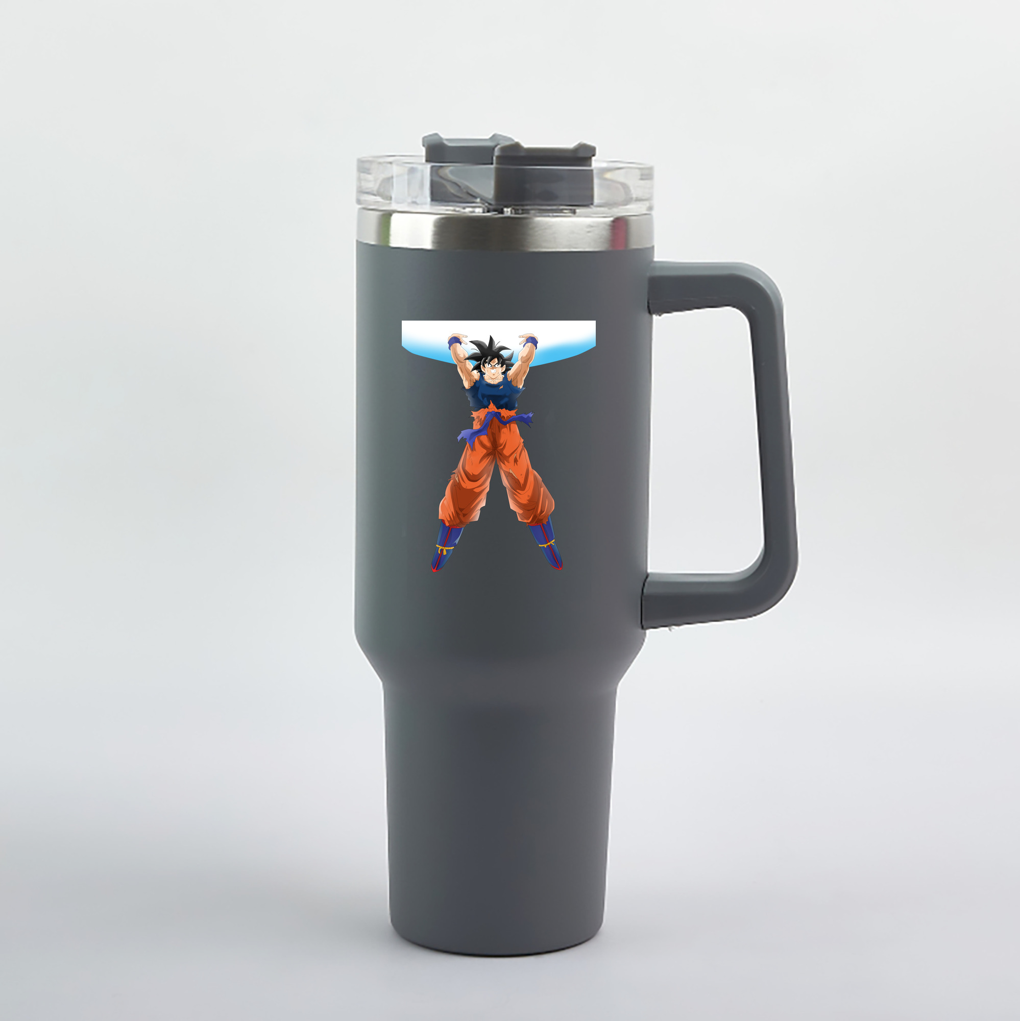 （画像用） ドラゴンボール 孫悟空（そん ごくう）Son Goku カカロット DRAGON BALL Kakarotto 1200mL車用タンブラー（カラープリント）