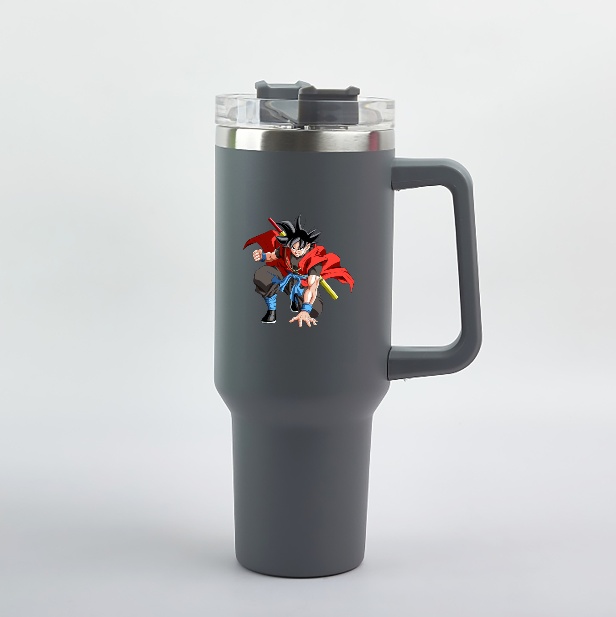 （画像用） ドラゴンボール 孫悟空（そん ごくう）Son Goku カカロット DRAGON BALL Kakarotto 1200mL車用タンブラー（カラープリント）
