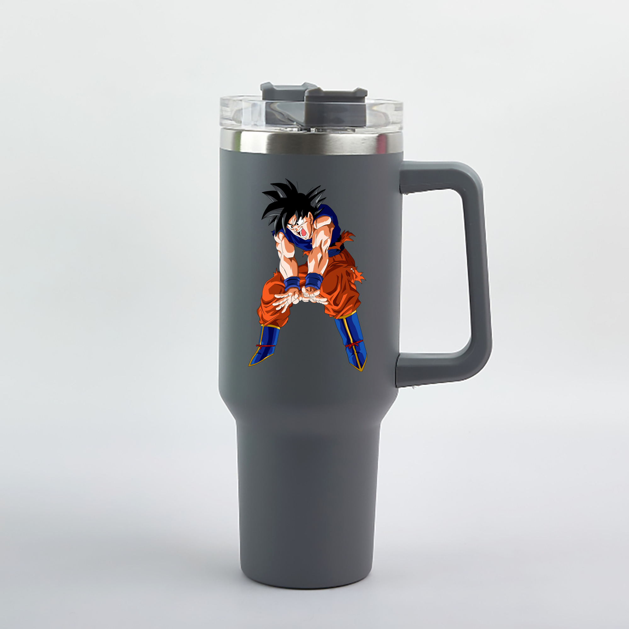 （画像用） ドラゴンボール 孫悟空（そん ごくう）Son Goku カカロット DRAGON BALL Kakarotto 1200mL車用タンブラー（カラープリント）