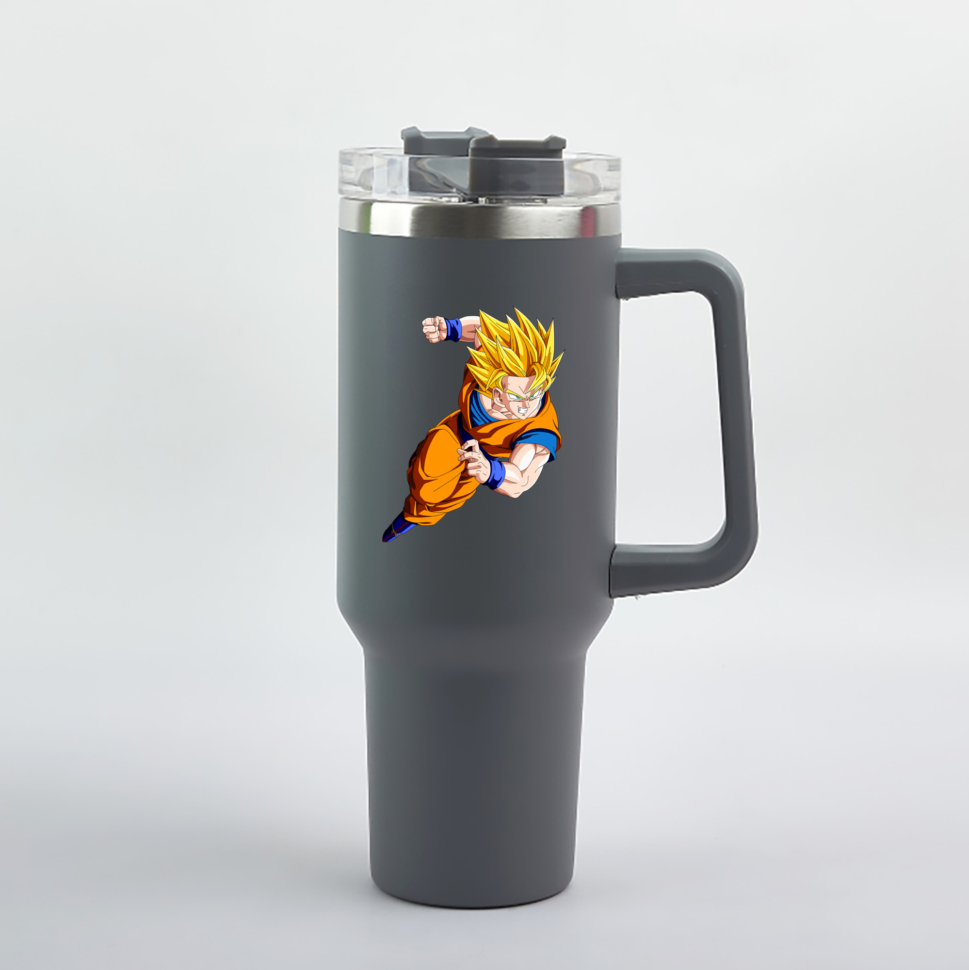 （画像用） ドラゴンボール 孫悟空（そん ごくう）Son Goku カカロット DRAGON BALL Kakarotto 1200mL車用タンブラー（カラープリント）