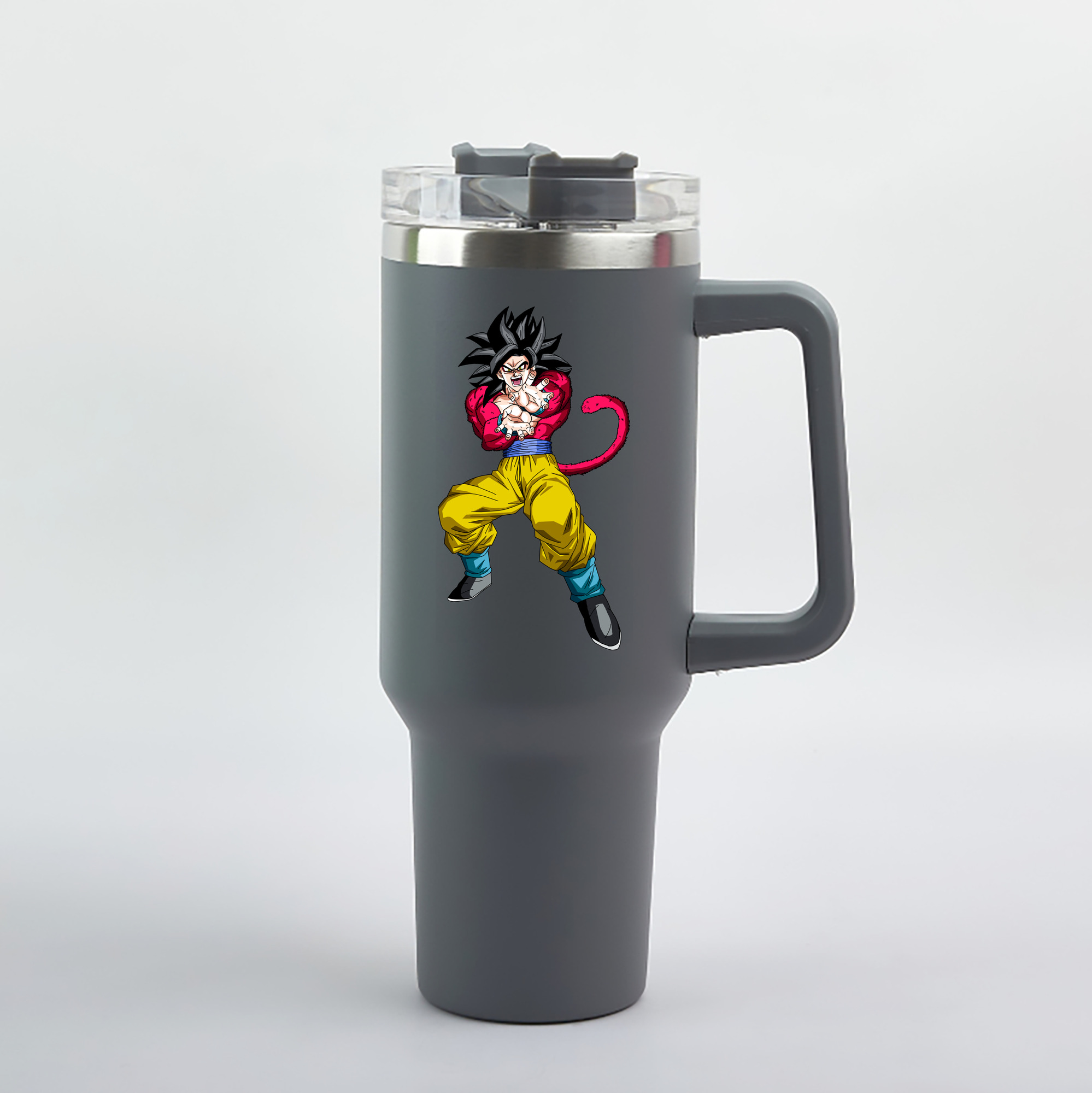 （画像用） ドラゴンボール 孫悟空（そん ごくう）Son Goku カカロット DRAGON BALL Kakarotto 1200mL車用タンブラー（カラープリント）