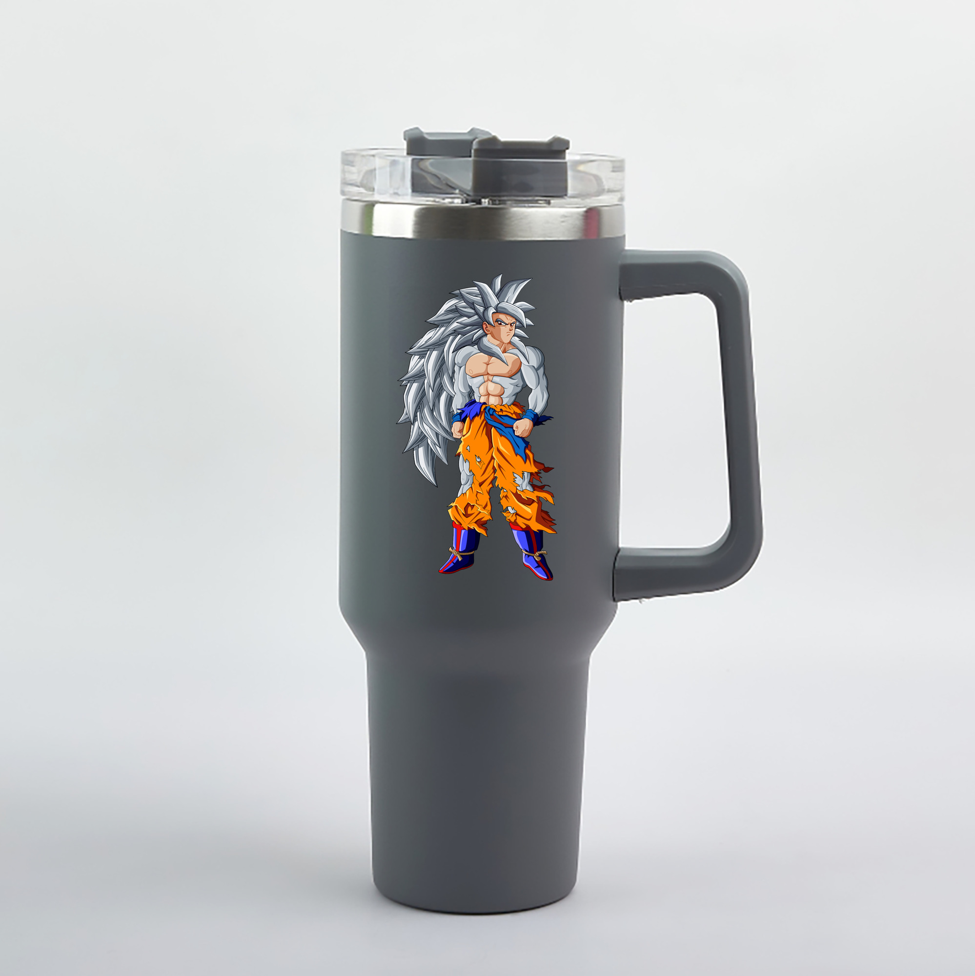（画像用） ドラゴンボール 孫悟空（そん ごくう）Son Goku カカロット DRAGON BALL Kakarotto 1200mL車用タンブラー（カラープリント）