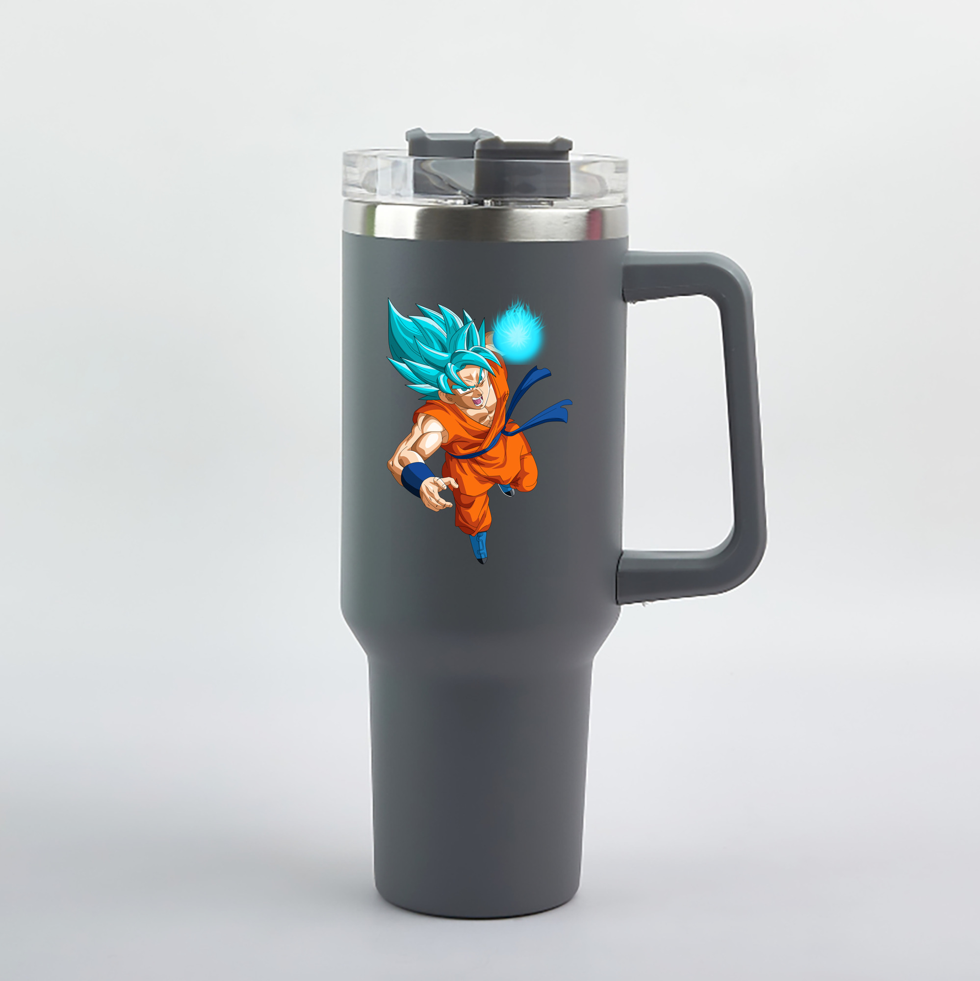 （画像用） ドラゴンボール 孫悟空（そん ごくう）Son Goku カカロット DRAGON BALL Kakarotto 1200mL車用タンブラー（カラープリント）