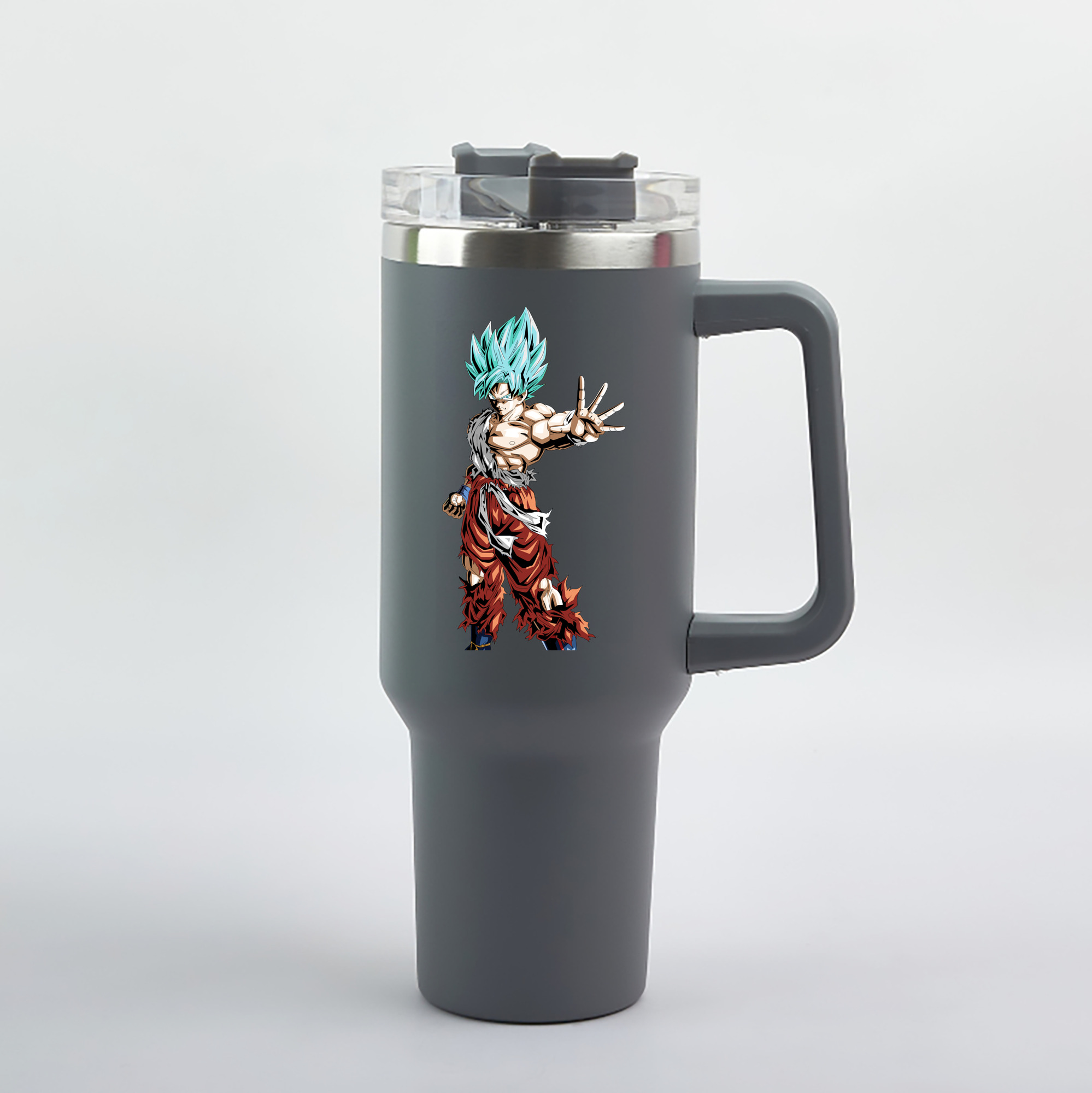 （画像用） ドラゴンボール 孫悟空（そん ごくう）Son Goku カカロット DRAGON BALL Kakarotto 1200mL車用タンブラー（カラープリント）