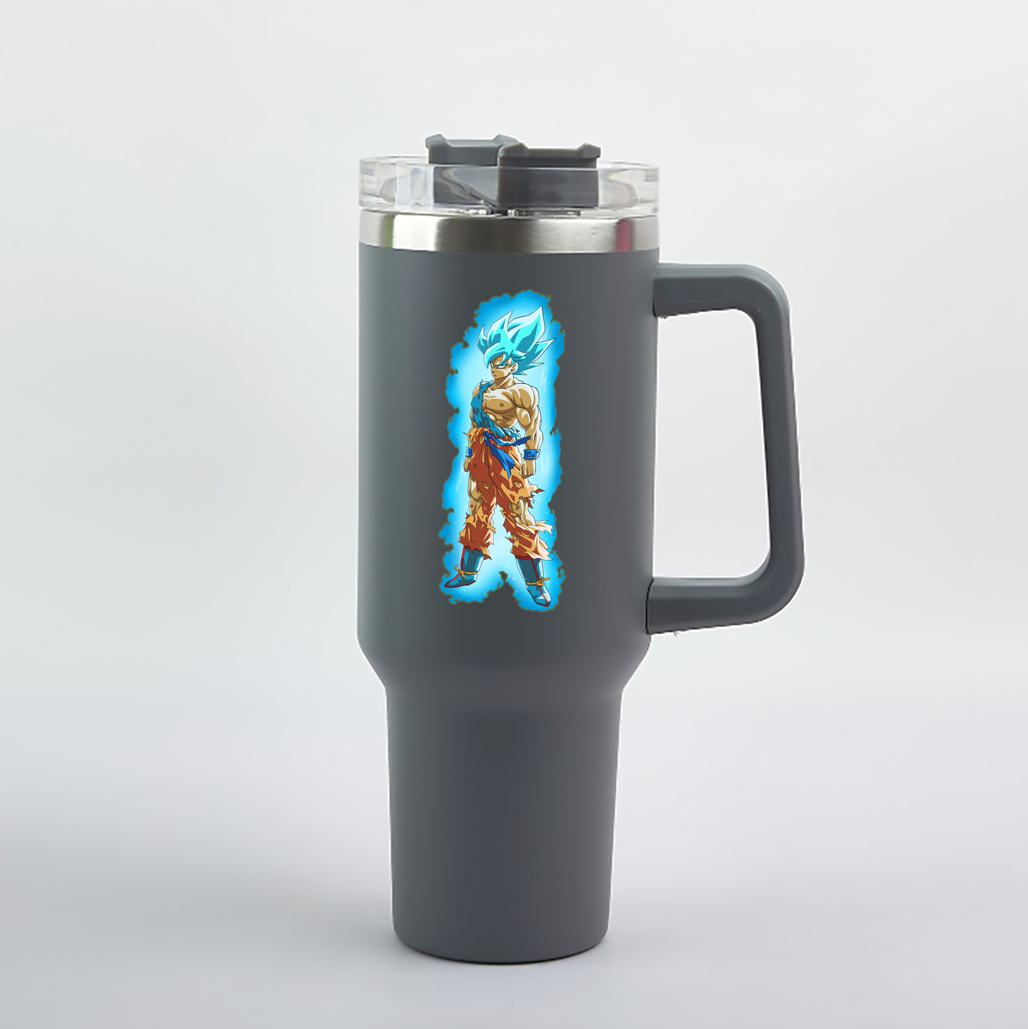 （画像用） ドラゴンボール 孫悟空（そん ごくう）Son Goku カカロット DRAGON BALL Kakarotto 1200mL車用タンブラー（カラープリント）