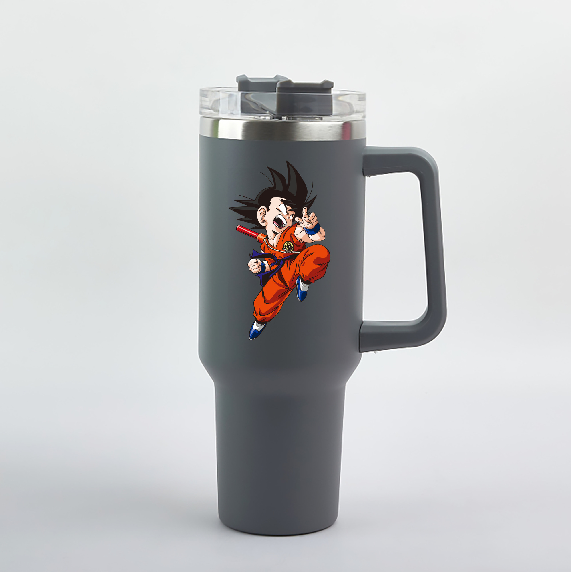 （画像用） ドラゴンボール 孫悟空（そん ごくう）Son Goku カカロット DRAGON BALL Kakarotto 1200mL車用タンブラー（カラープリント）