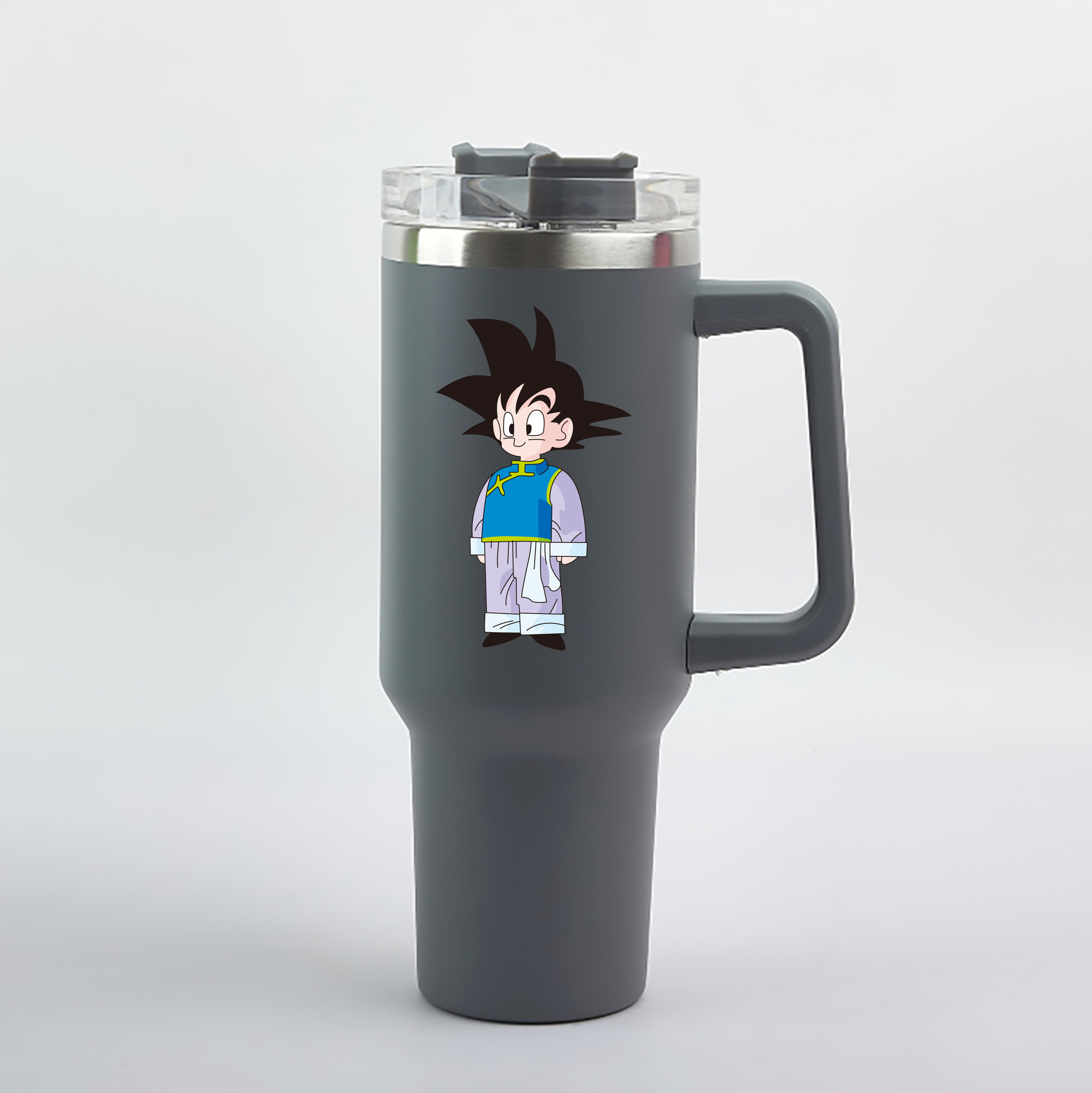 （画像用） ドラゴンボール 孫悟空（そん ごくう）Son Goku カカロット DRAGON BALL Kakarotto 1200mL車用タンブラー（カラープリント）