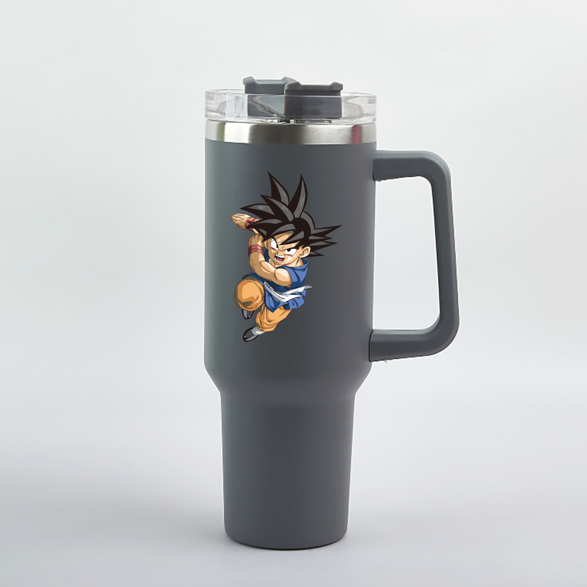 （画像用） ドラゴンボール 孫悟空（そん ごくう）Son Goku カカロット DRAGON BALL Kakarotto 1200mL車用タンブラー（カラープリント）