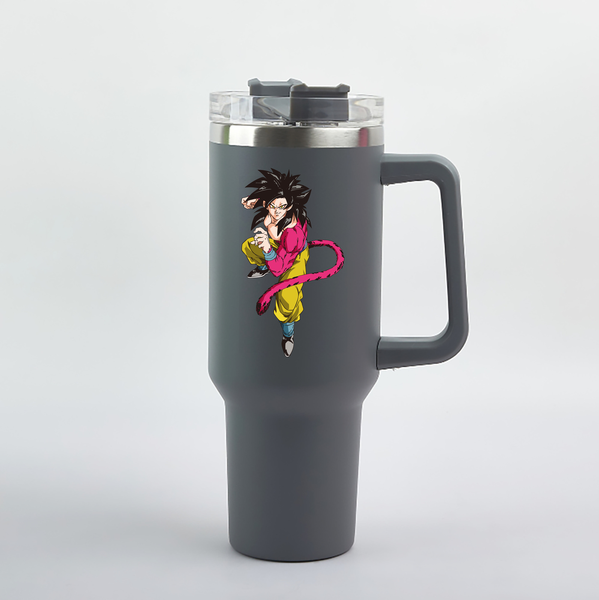 （画像用） ドラゴンボール 孫悟空（そん ごくう）Son Goku カカロット DRAGON BALL Kakarotto 1200mL車用タンブラー（カラープリント）