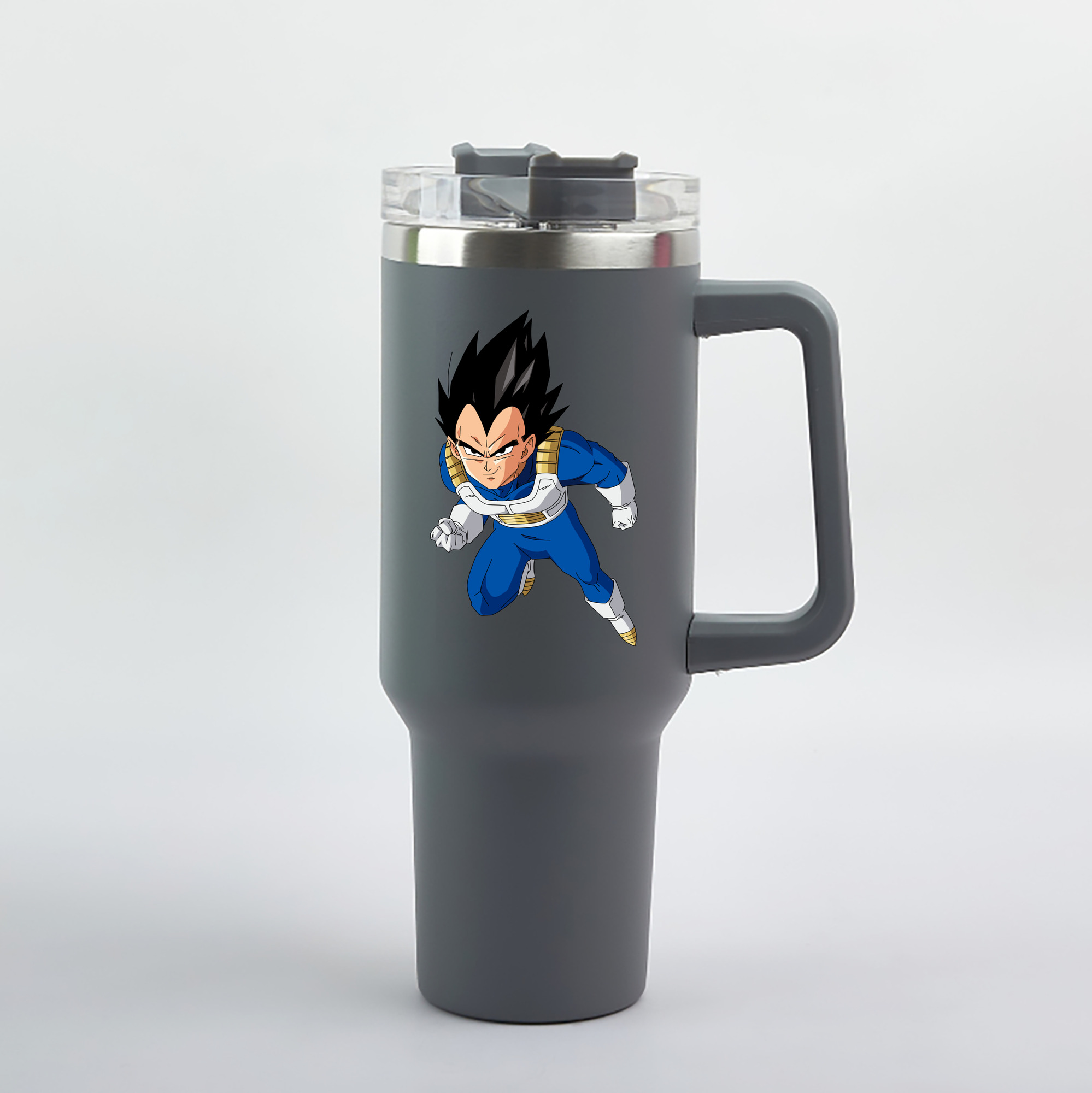 （画像用） ドラゴンボール ベジータ四世（Bejīta Yonsei）DRAGON BALL Vegeta IV 1200mL車用タンブラー（カラープリント）