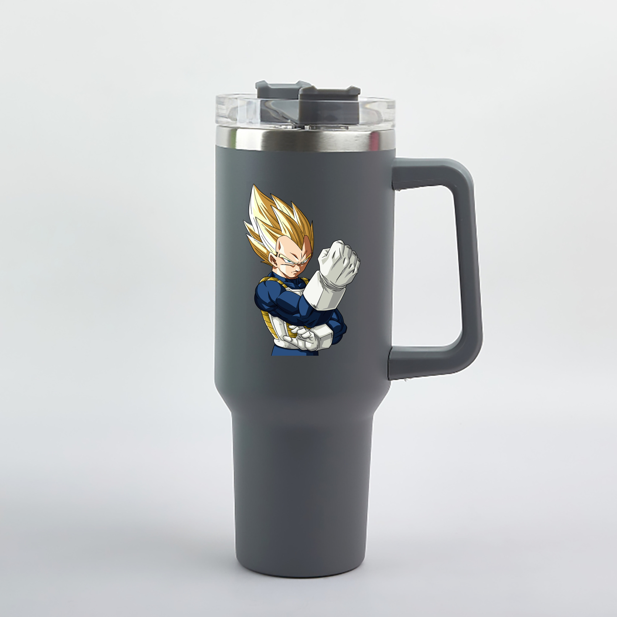 （画像用） ドラゴンボール ベジータ四世（Bejīta Yonsei）DRAGON BALL Vegeta IV 1200mL車用タンブラー（カラープリント）