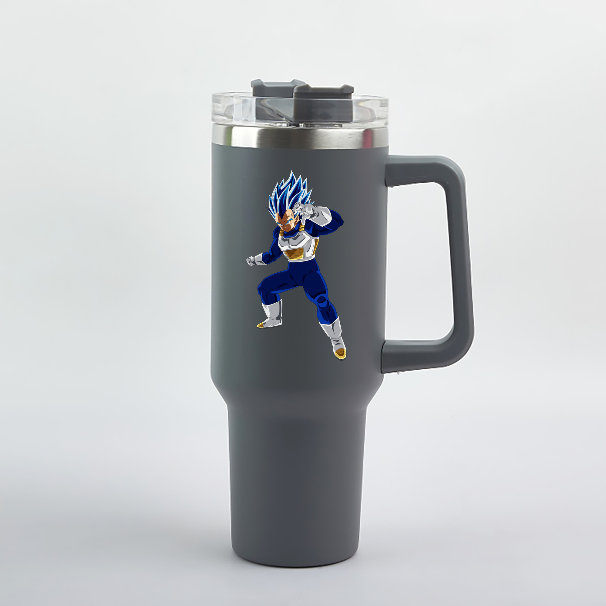 （画像用） ドラゴンボール ベジータ四世（Bejīta Yonsei）DRAGON BALL Vegeta IV 1200mL車用タンブラー（カラープリント）