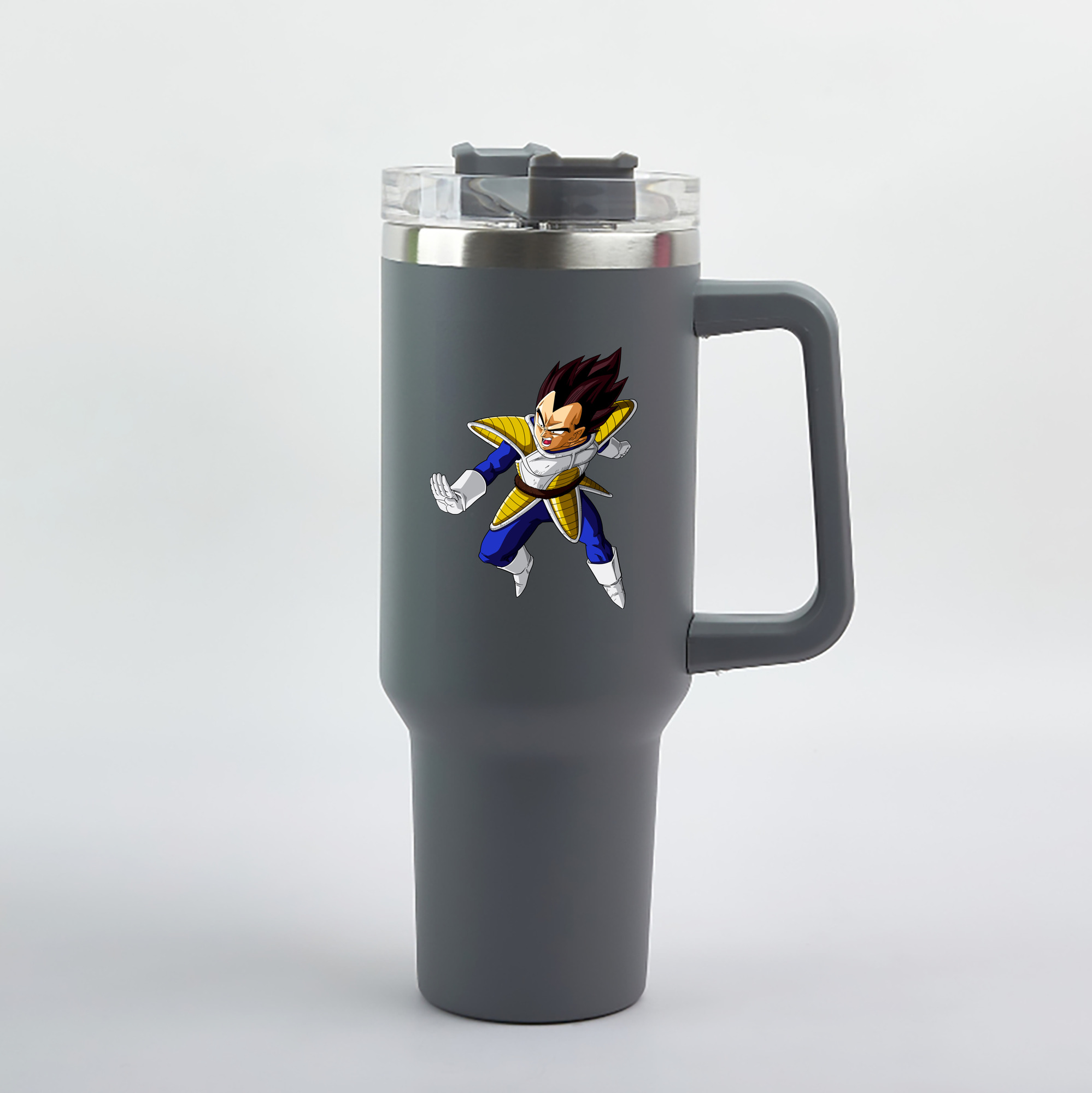 （画像用） ドラゴンボール ベジータ四世（Bejīta Yonsei）DRAGON BALL Vegeta IV 1200mL車用タンブラー（カラープリント）