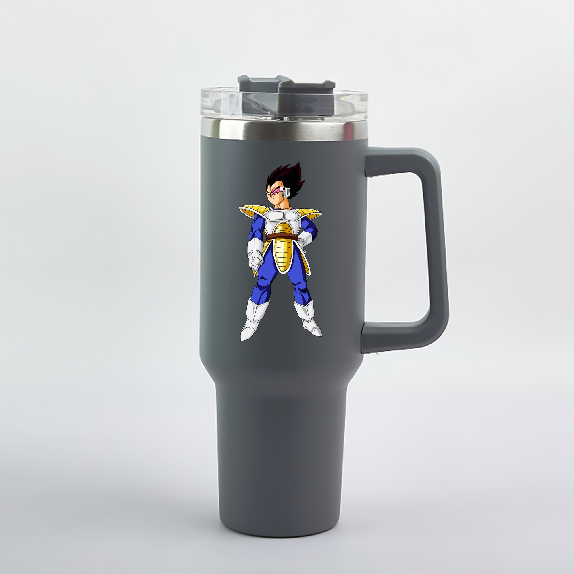 （画像用） ドラゴンボール ベジータ四世（Bejīta Yonsei）DRAGON BALL Vegeta IV 1200mL車用タンブラー（カラープリント）