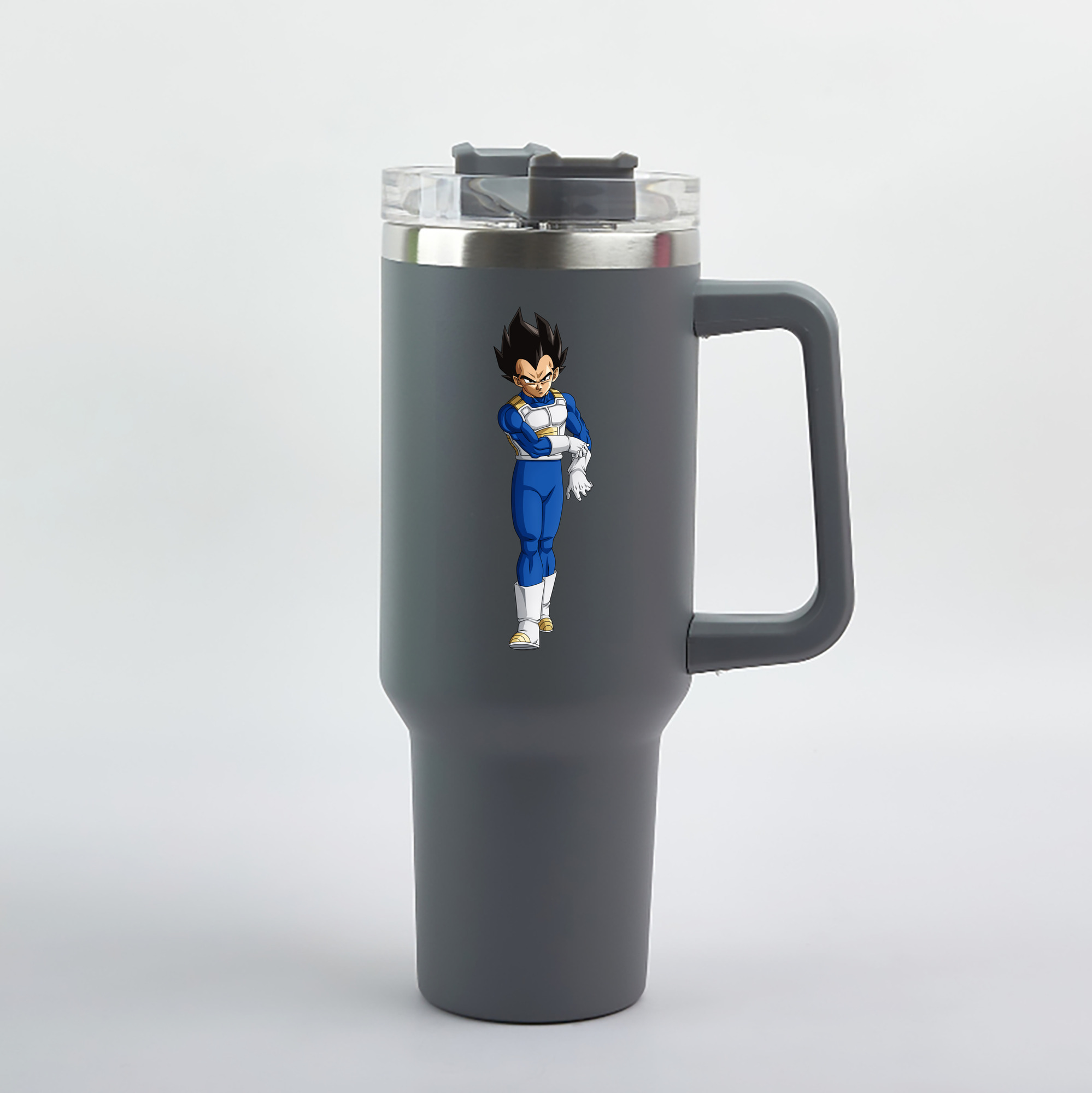 （画像用） ドラゴンボール ベジータ四世（Bejīta Yonsei）DRAGON BALL Vegeta IV 1200mL車用タンブラー（カラープリント）