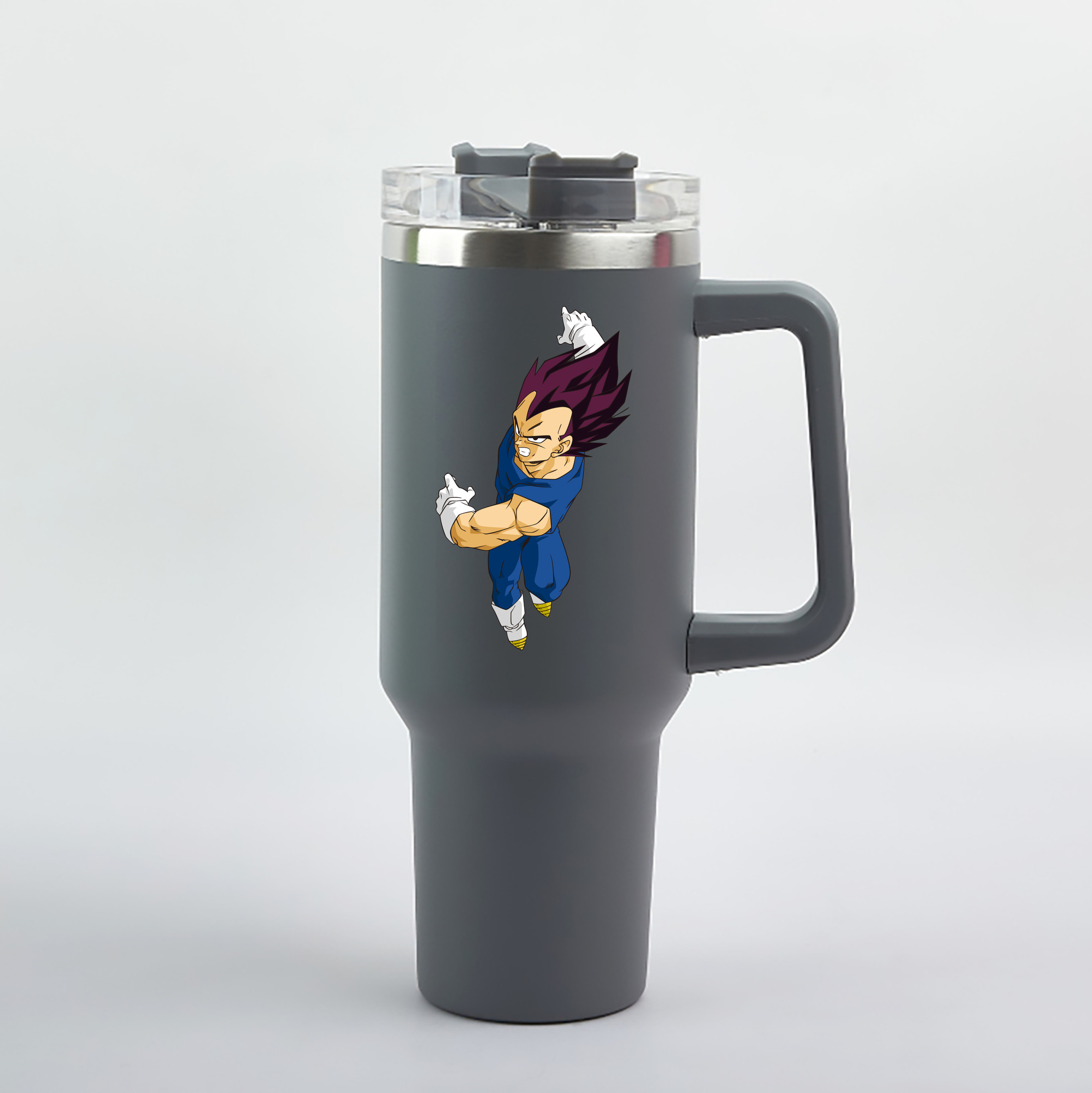 （画像用） ドラゴンボール ベジータ四世（Bejīta Yonsei）DRAGON BALL Vegeta IV 1200mL車用タンブラー（カラープリント）